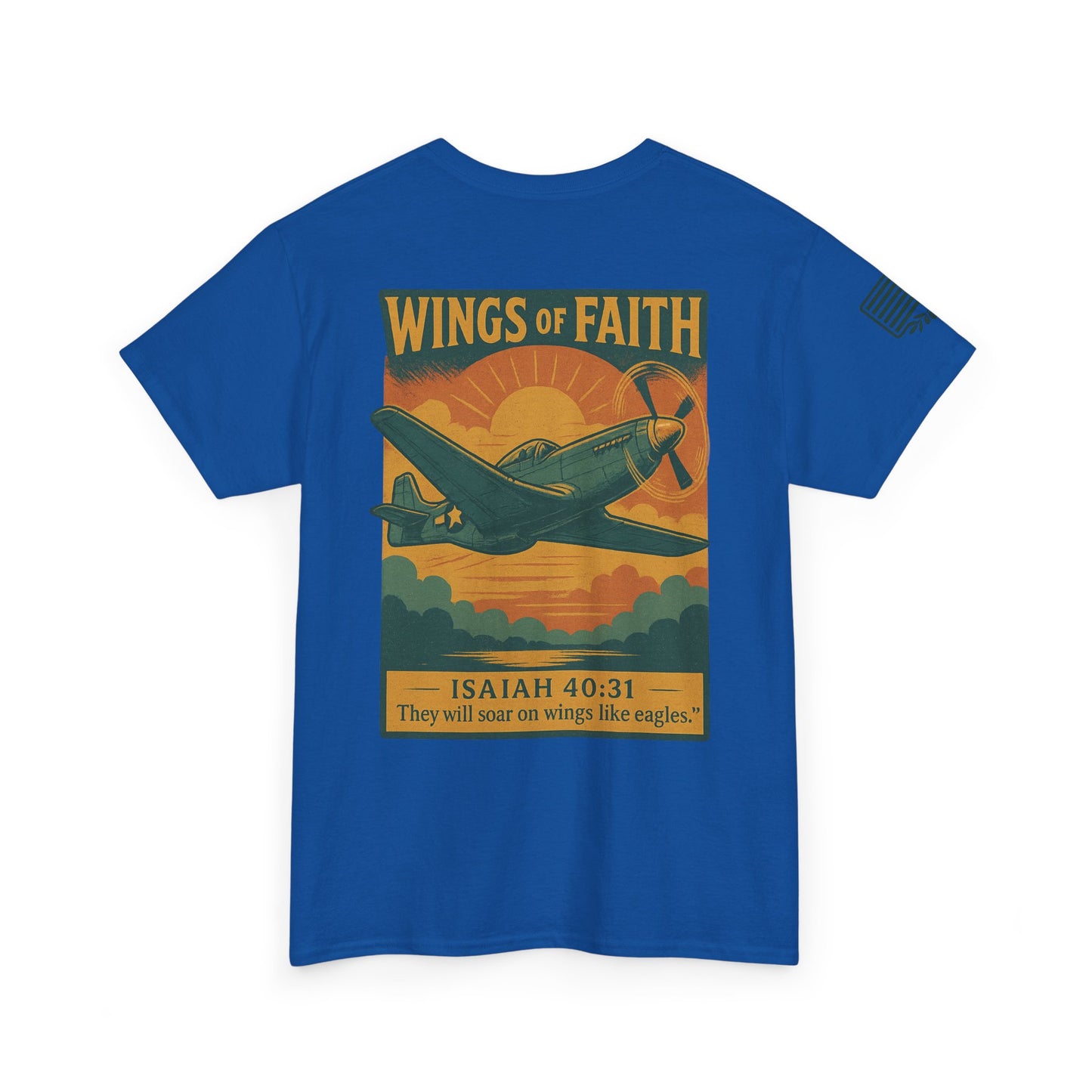 Wings of Faith Heavy Cotton Tee