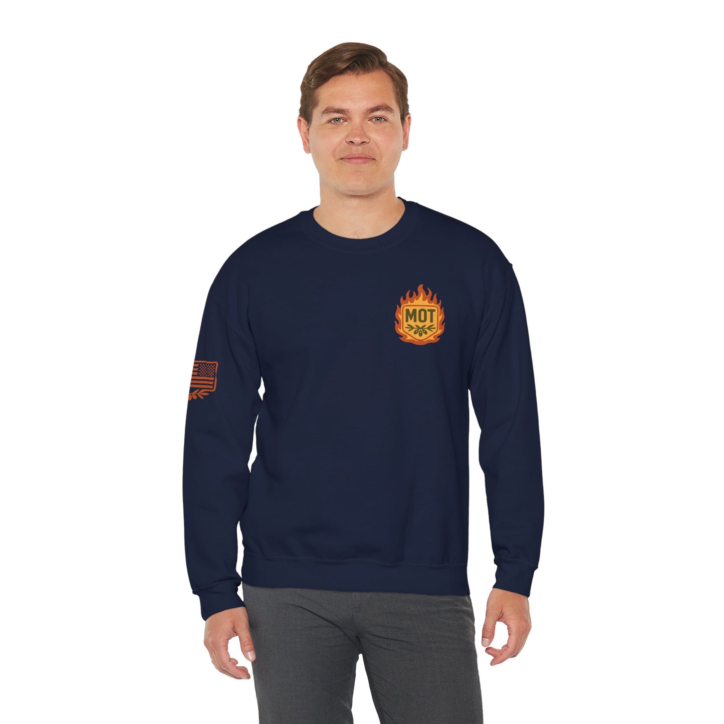 Faith in the Fire Crewneck Sweatshirt