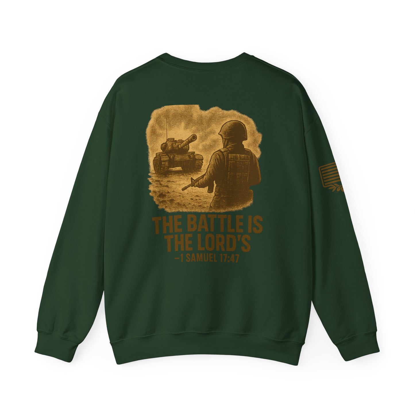 1 Samuel 17:47 Crewneck Sweatshirt