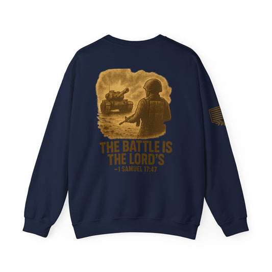 1 Samuel 17:47 Crewneck Sweatshirt