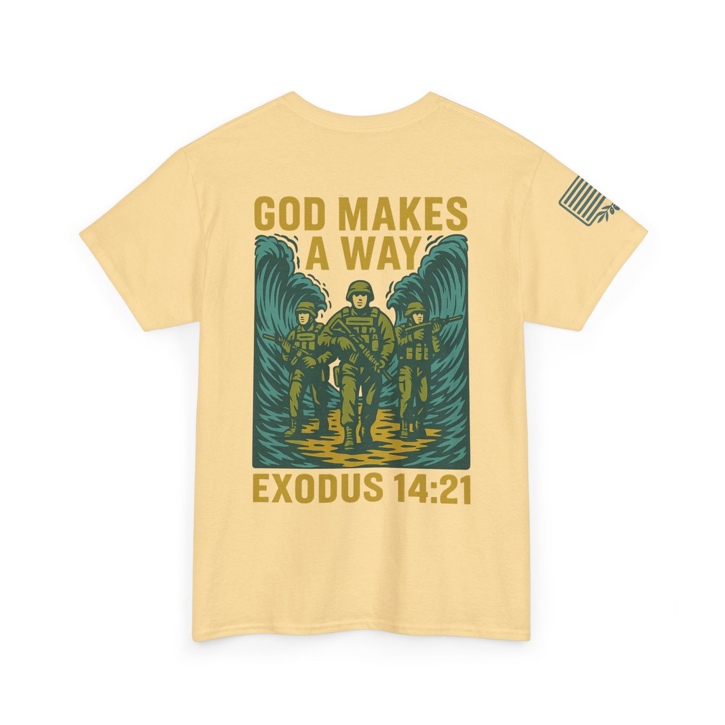 God Makes a Way Heavy Cotton Tee