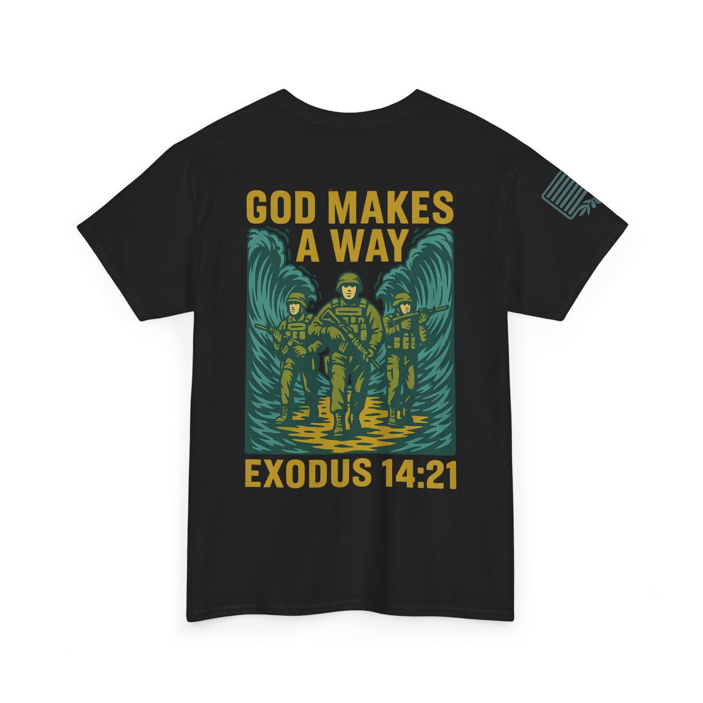 God Makes a Way Heavy Cotton Tee