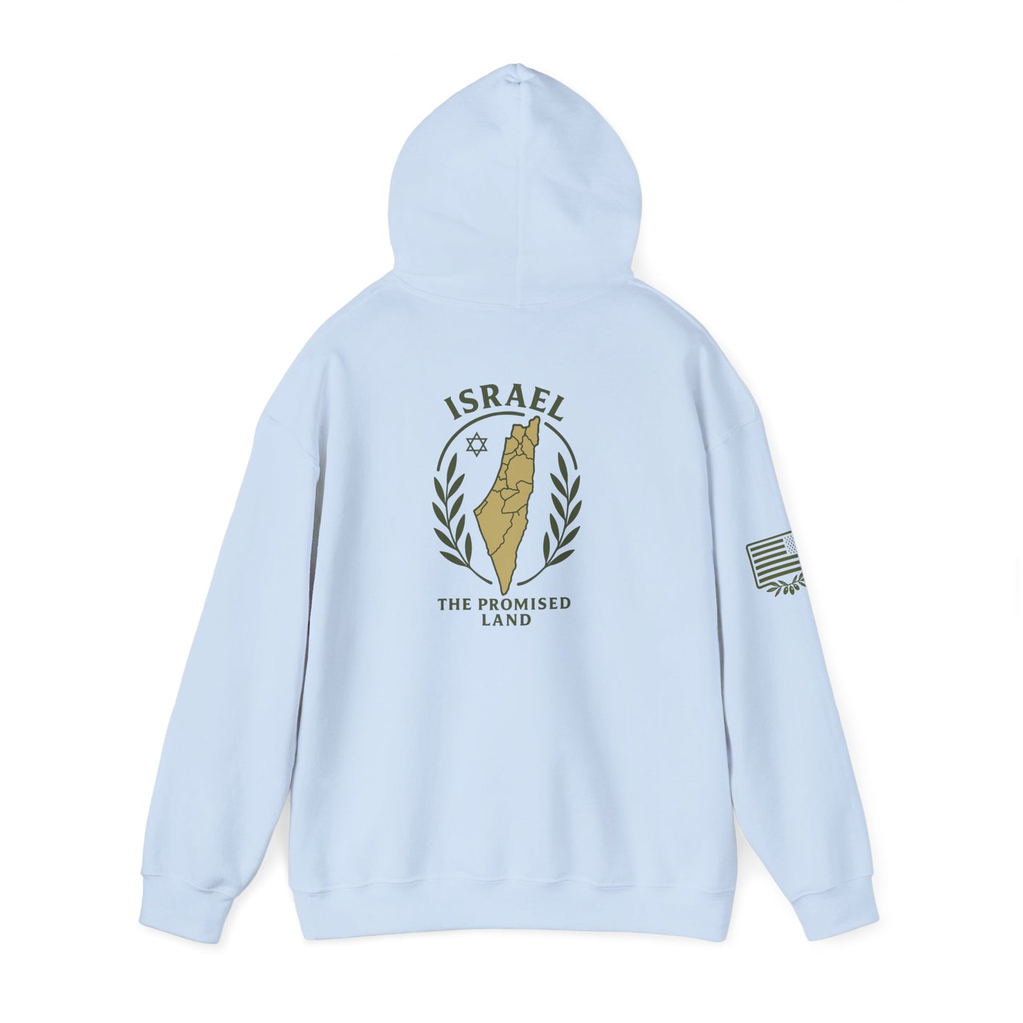 Israel The Promised Land Crewneck Hoodie