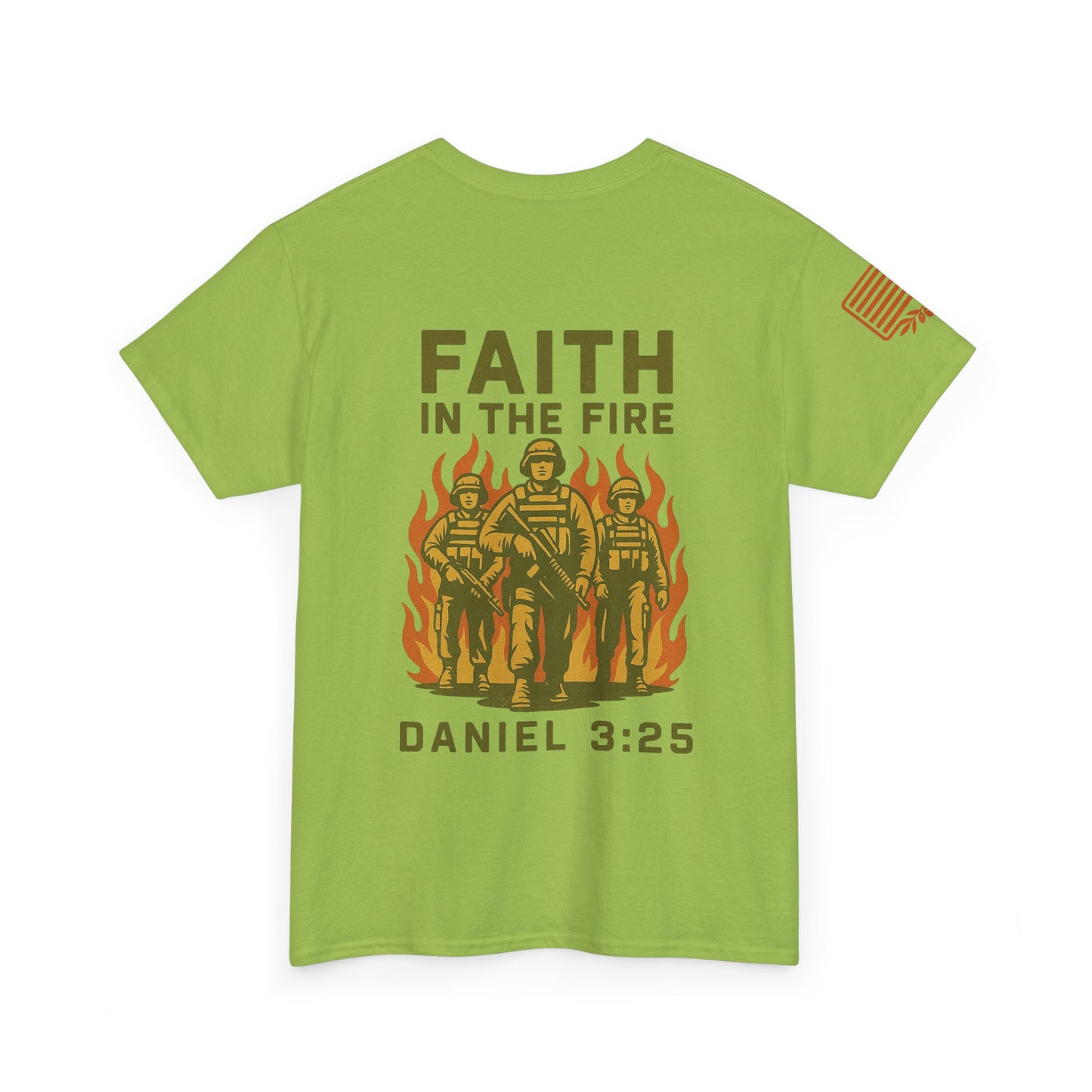 Faith In The Fire Heavy Cotton Tee