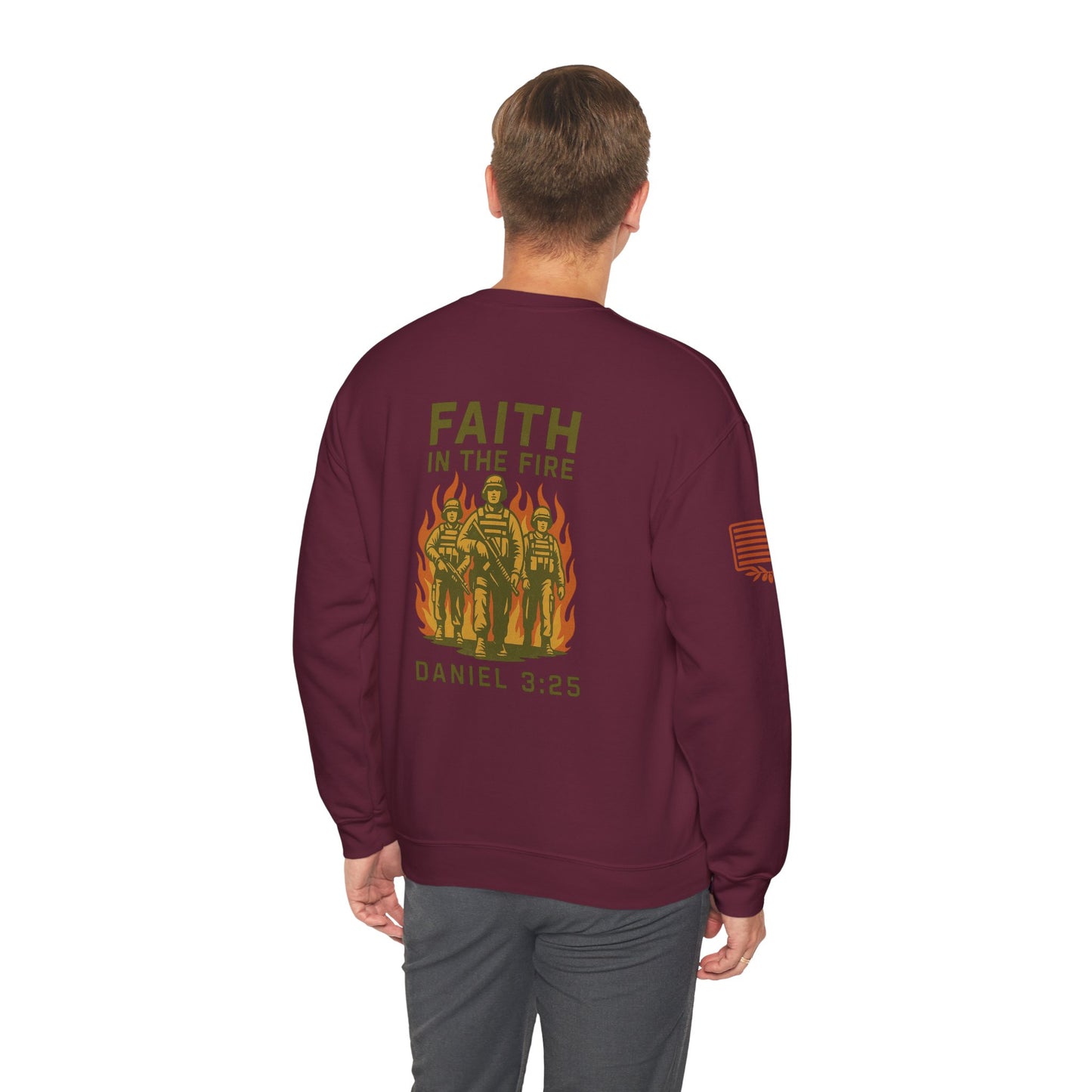 Faith in the Fire Crewneck Sweatshirt