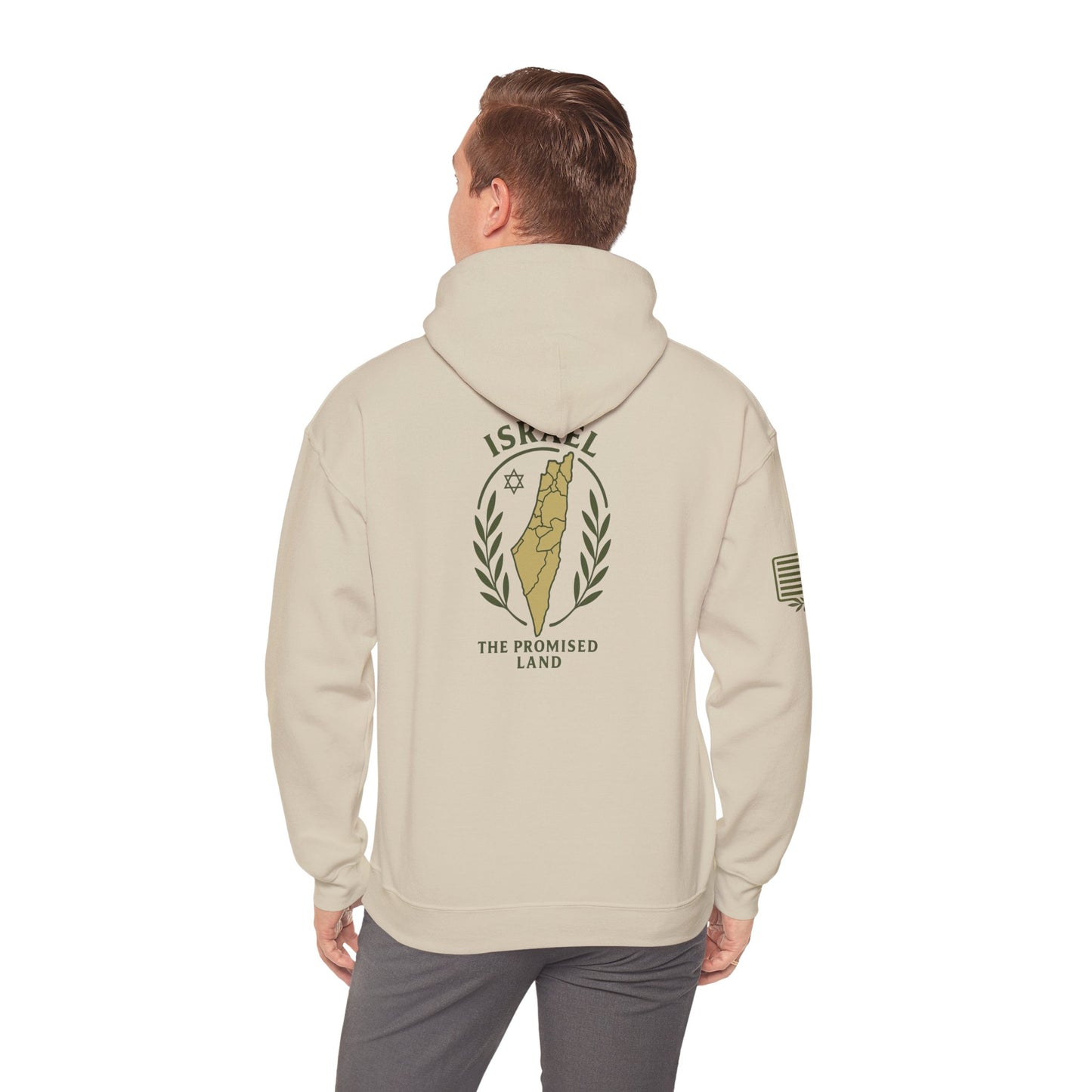 Israel The Promised Land Crewneck Hoodie
