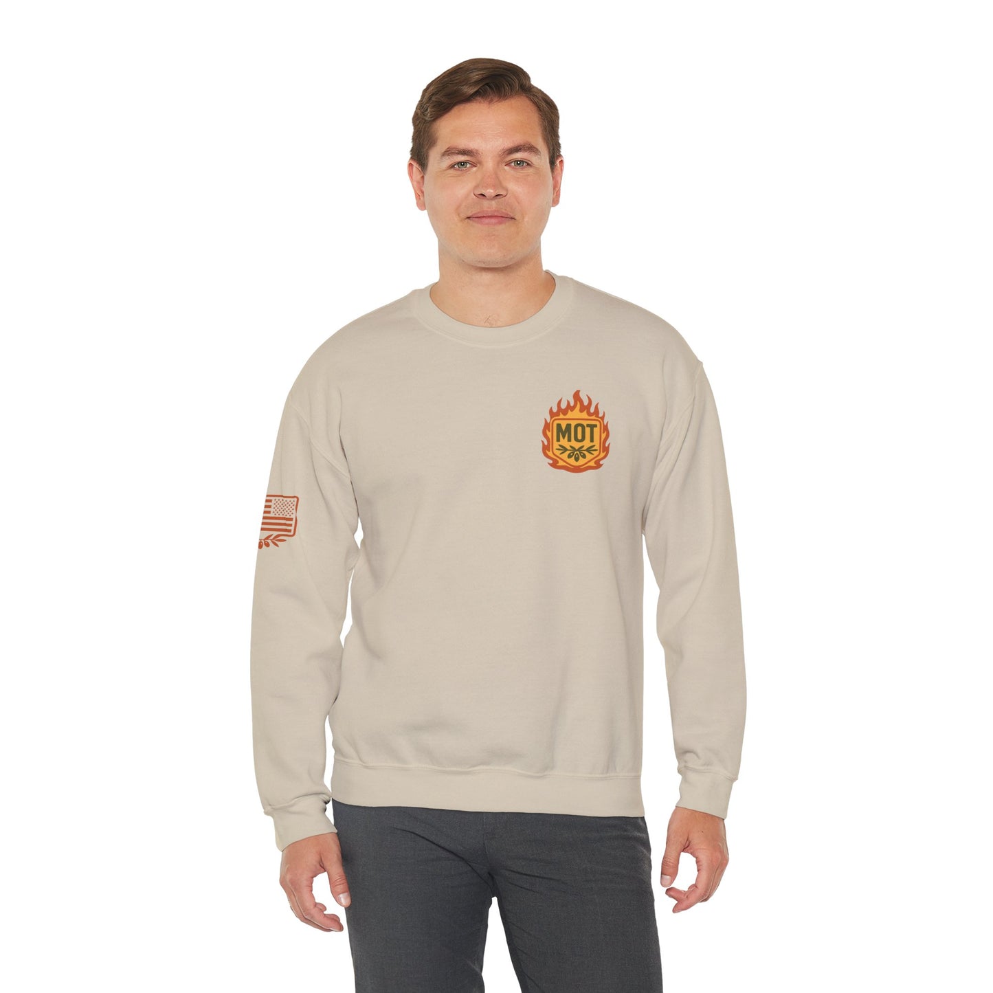 Faith in the Fire Crewneck Sweatshirt