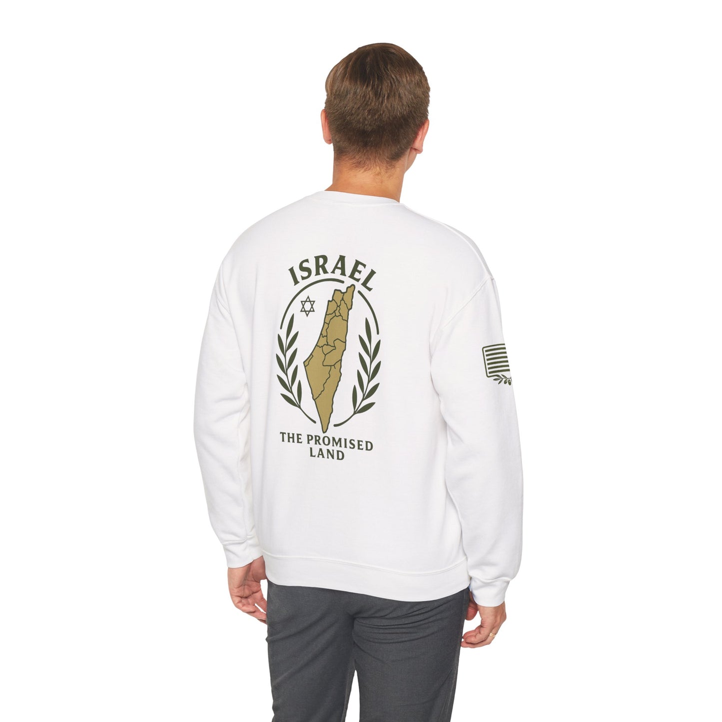 Israel The Promised Land Crewneck Sweatshirt