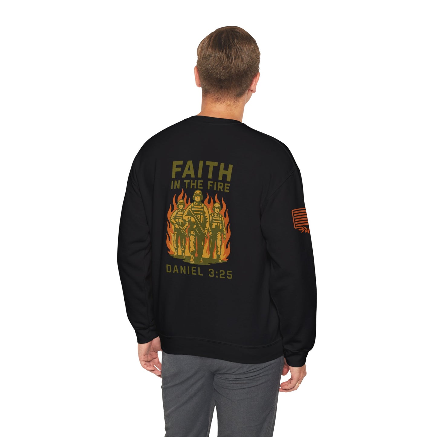 Faith in the Fire Crewneck Sweatshirt
