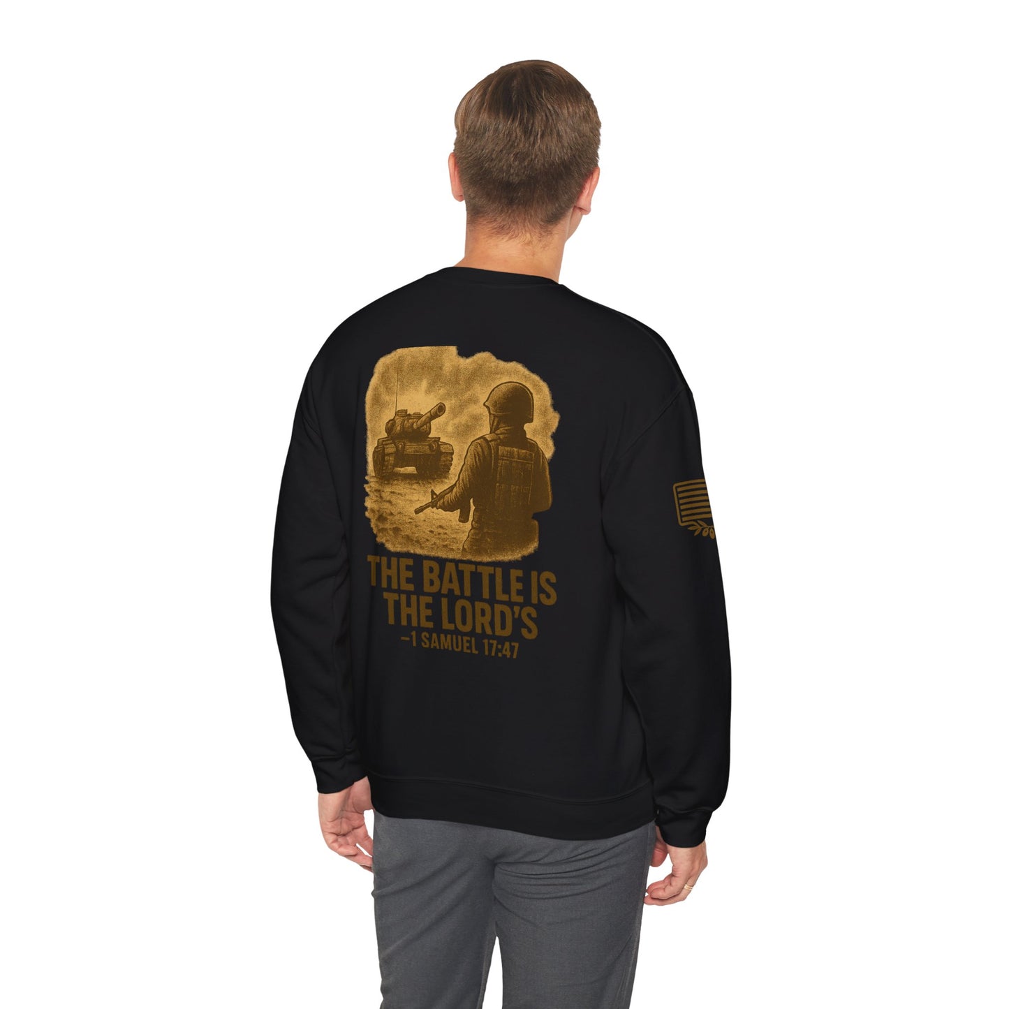1 Samuel 17:47 Crewneck Sweatshirt