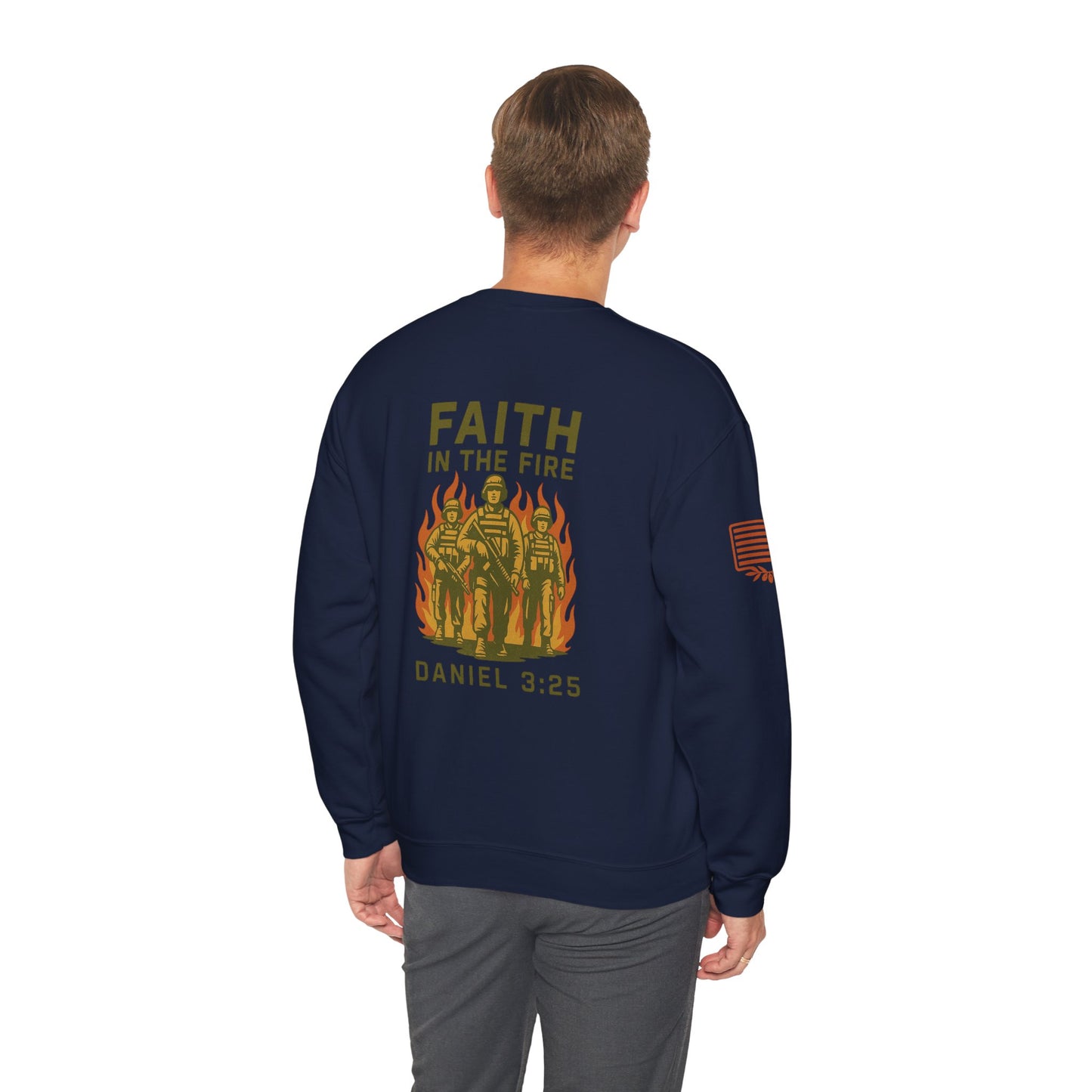 Faith in the Fire Crewneck Sweatshirt