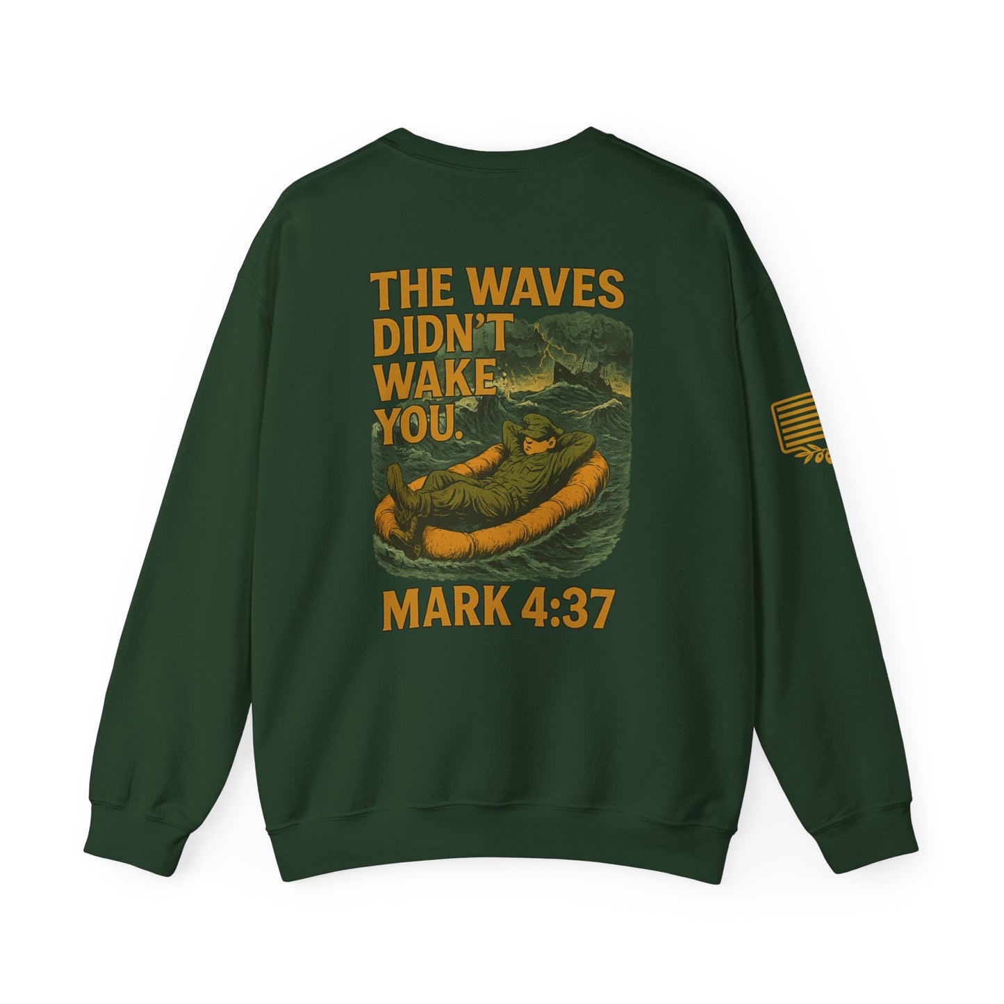 Mark 4:37 Crewneck Sweatshirt