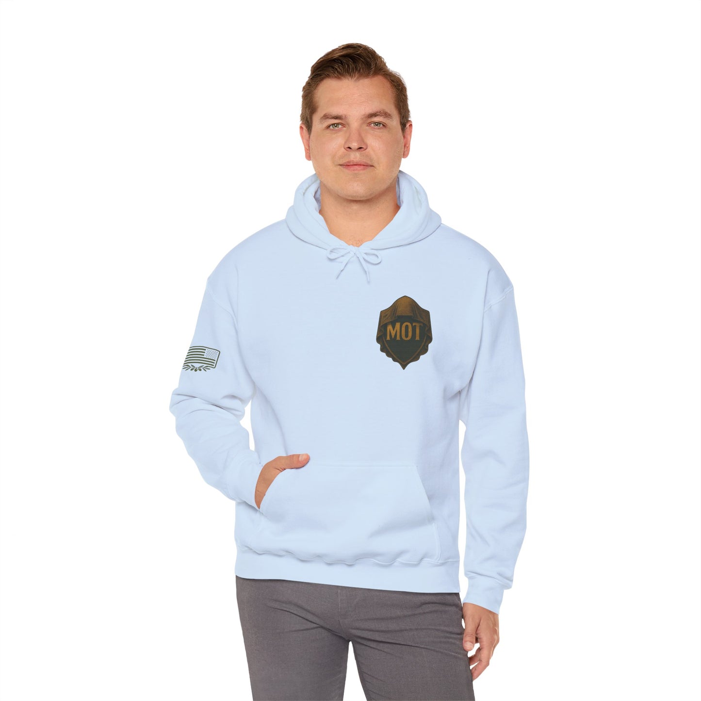 Psalm 18:16 Hooded Sweatshirt