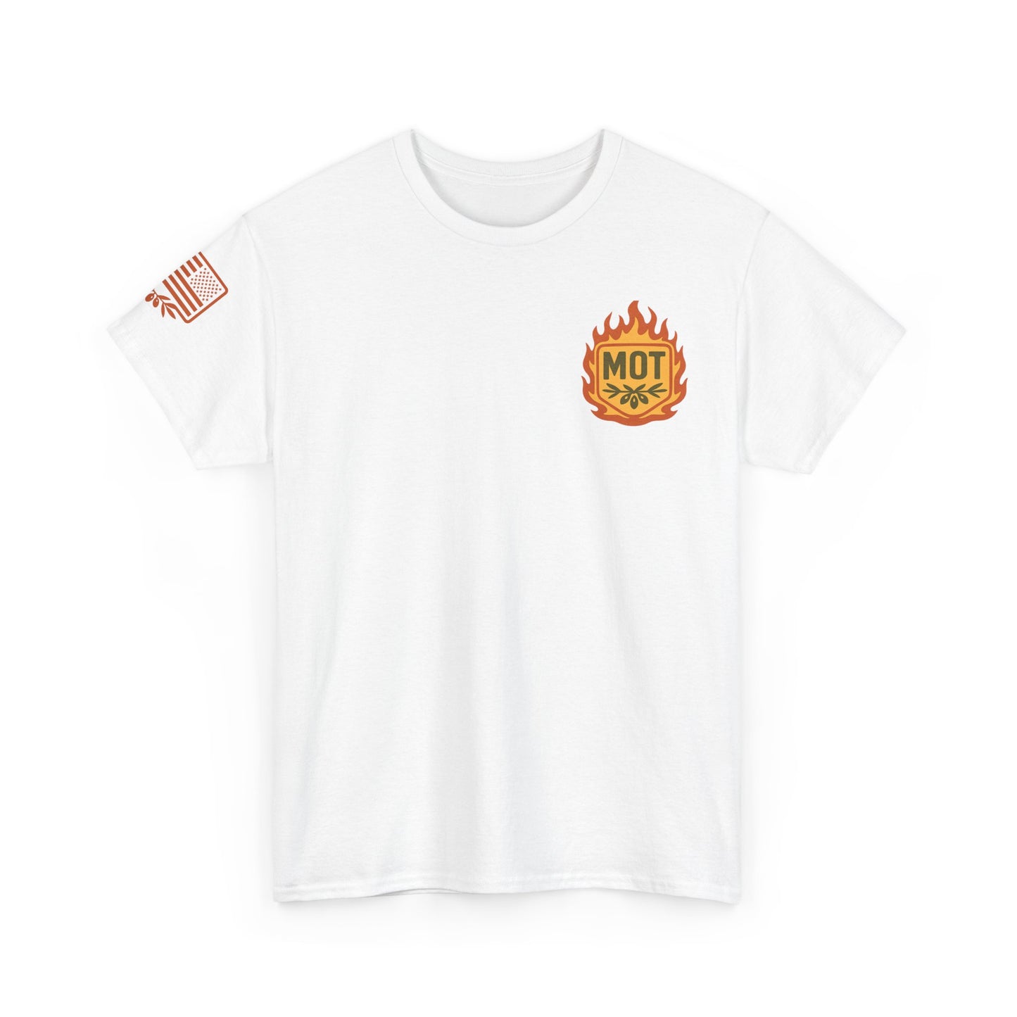 Faith In The Fire Heavy Cotton Tee