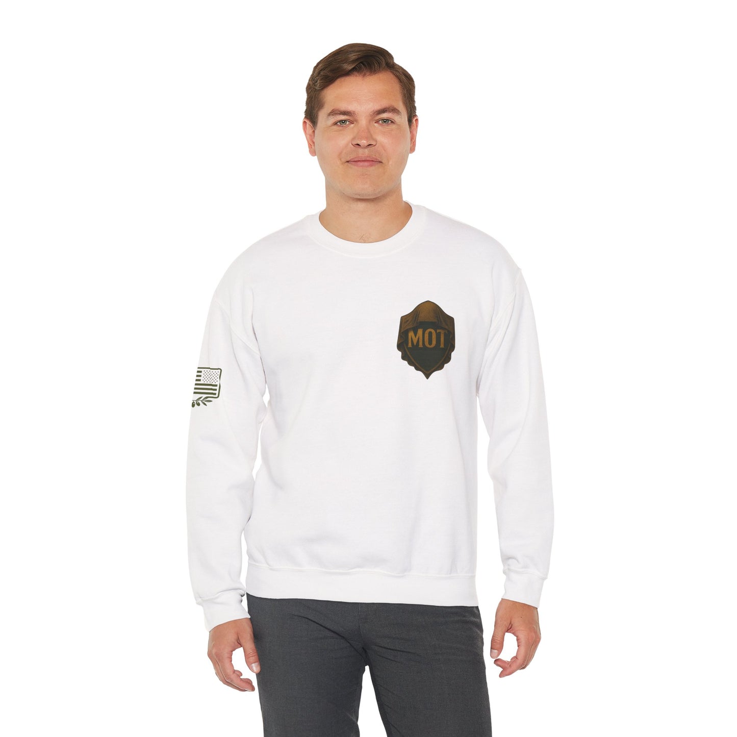 Psalm 18:16 Crewneck Sweatshirt
