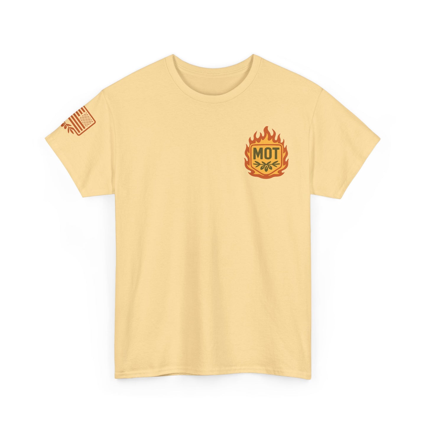 Faith In The Fire Heavy Cotton Tee