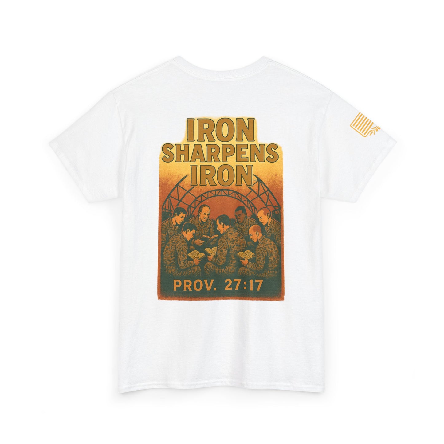Iron Sharpens Iron Heavy Cotton Tee