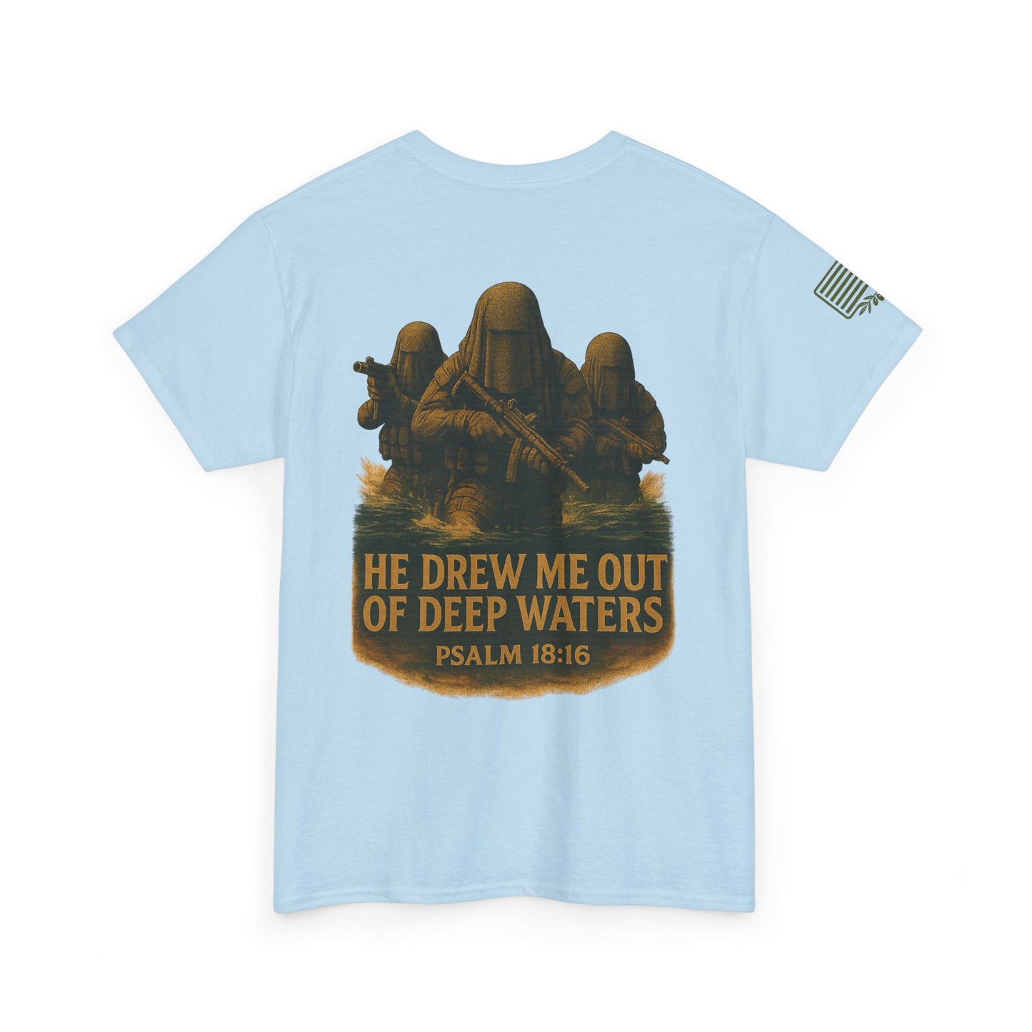 Psalm 18:16 Heavy Cotton Tee