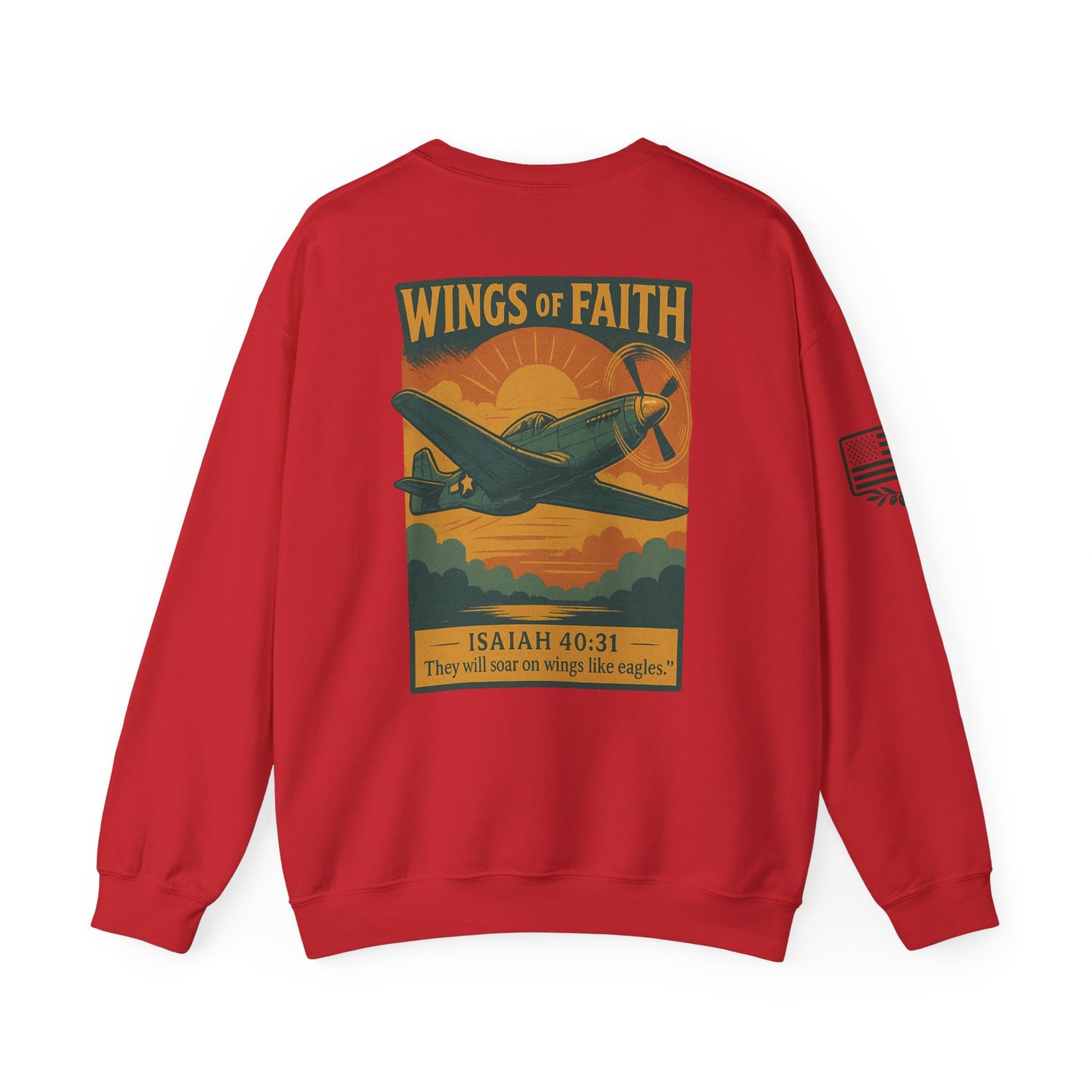 Wings of Faith Crewneck Sweatshirt