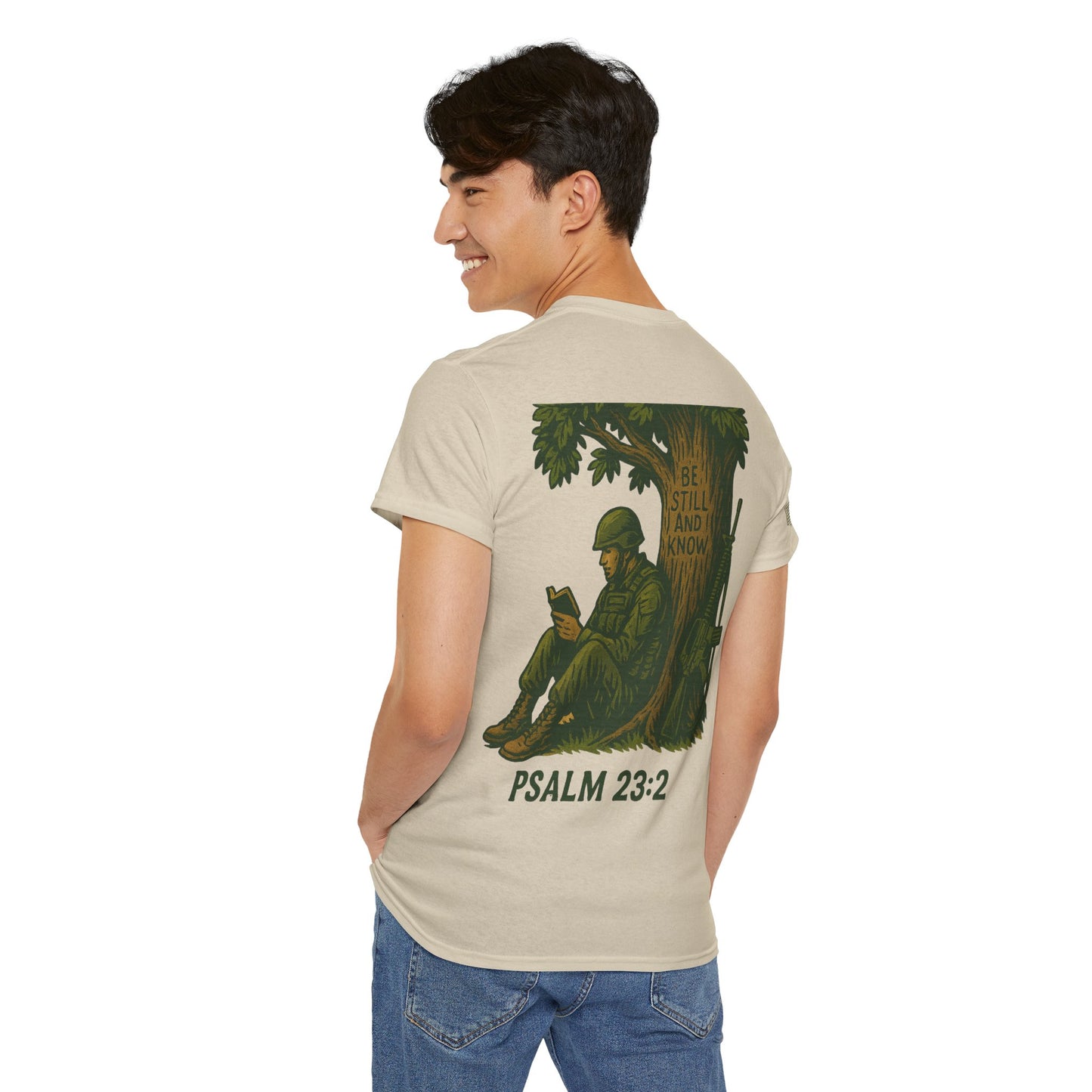 Be Still and Know Heavy Cotton Tee