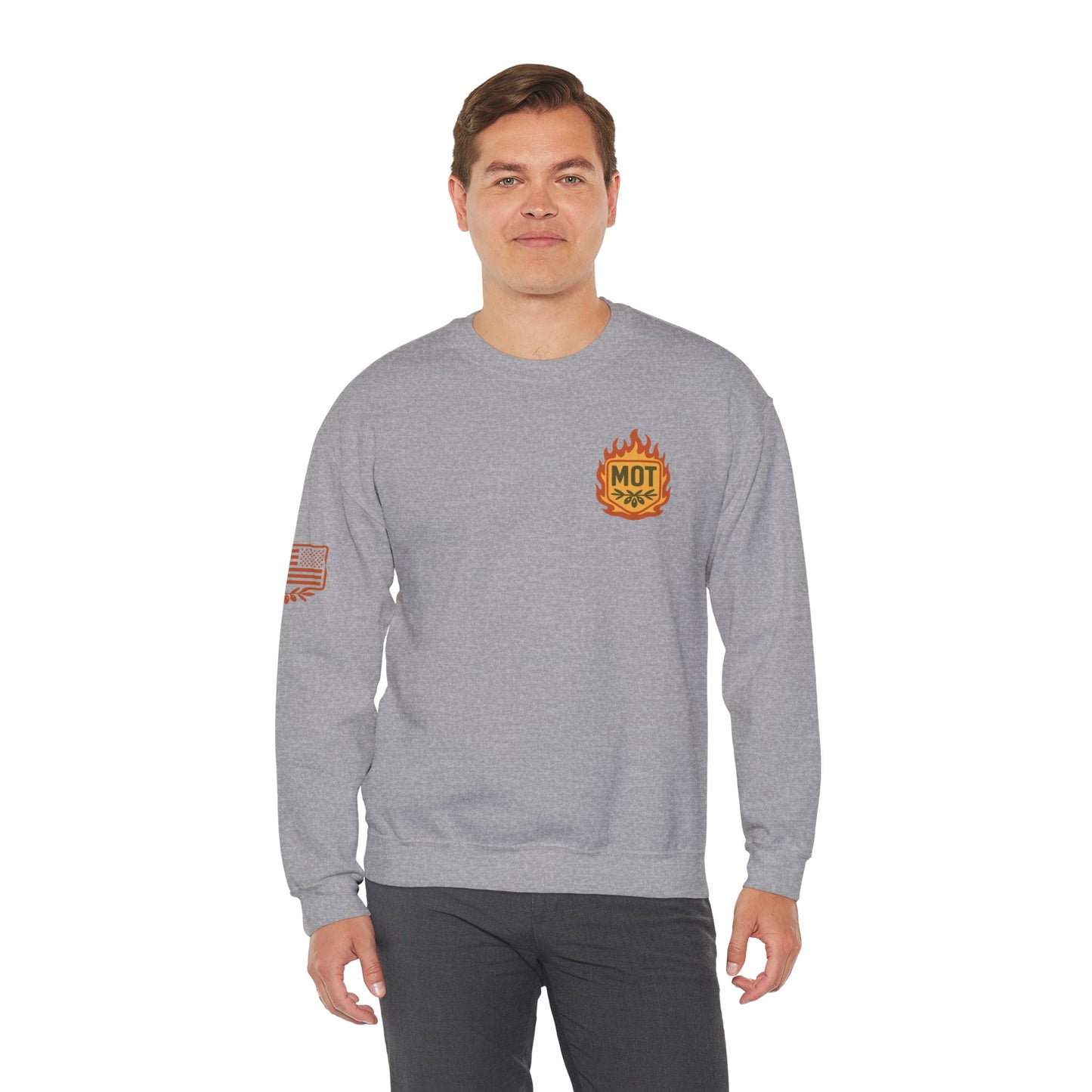 Faith in the Fire Crewneck Sweatshirt