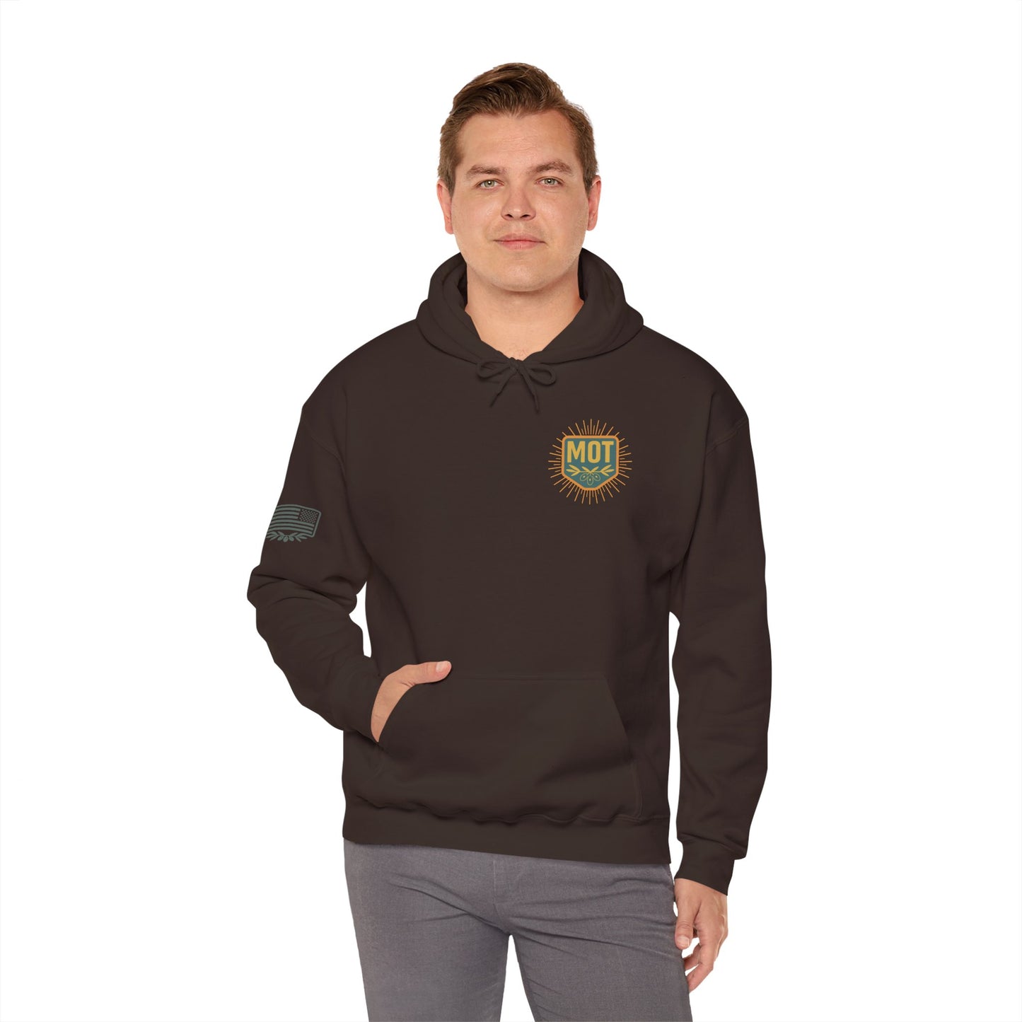 Lamb and Lion Hooded Sweatshirt