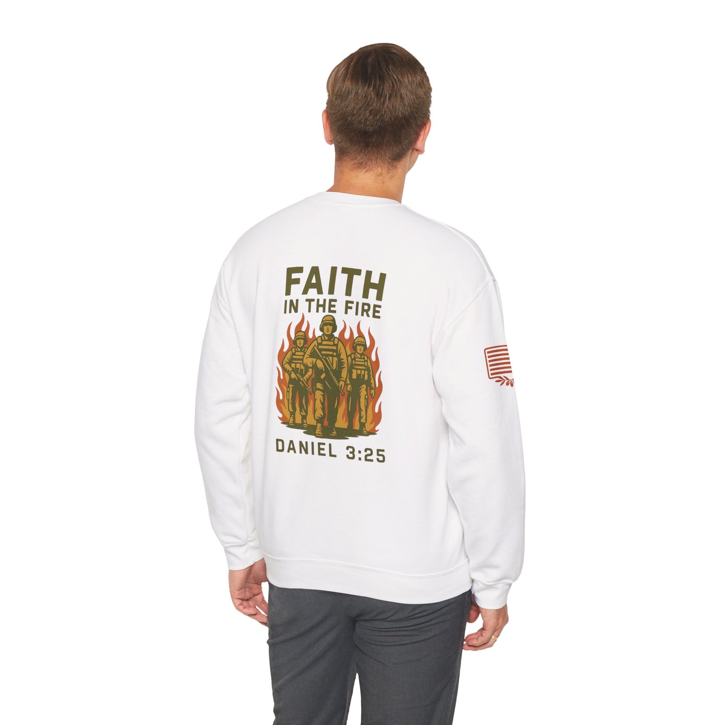 Faith in the Fire Crewneck Sweatshirt