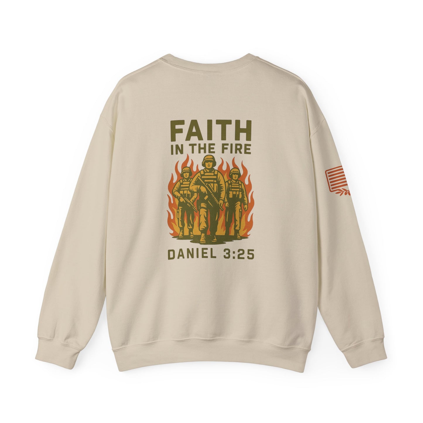 Faith in the Fire Crewneck Sweatshirt