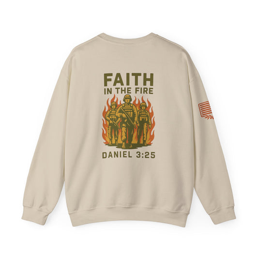 Faith in the Fire Crewneck Sweatshirt