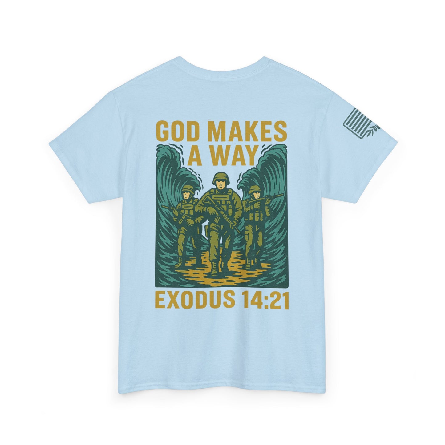 God Makes a Way Heavy Cotton Tee