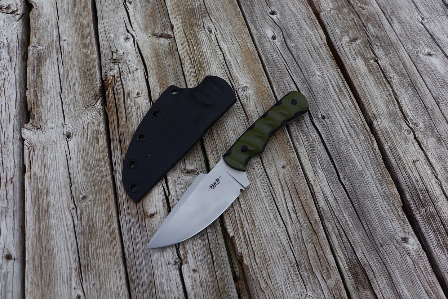 H&S Knives Alpha-Sculpted G10