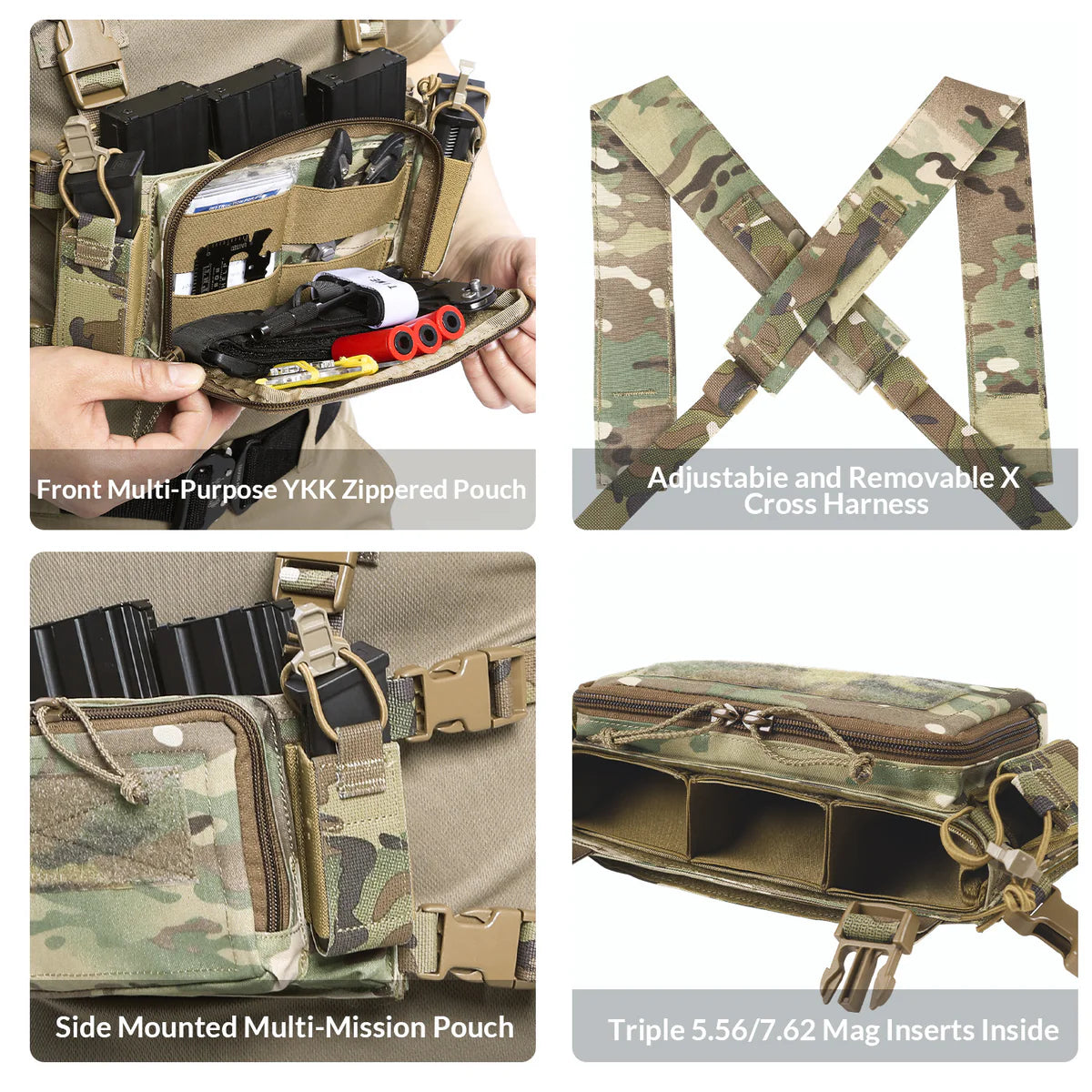 VOTAGOO D3CRM Tactical Chest Rig