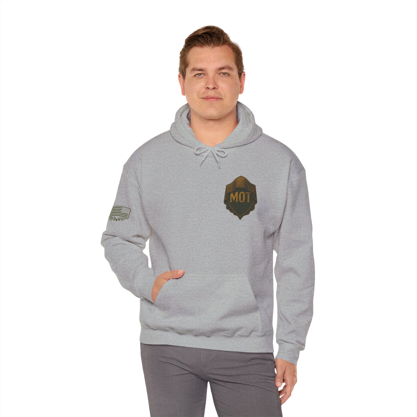 Psalm 18:16 Hooded Sweatshirt