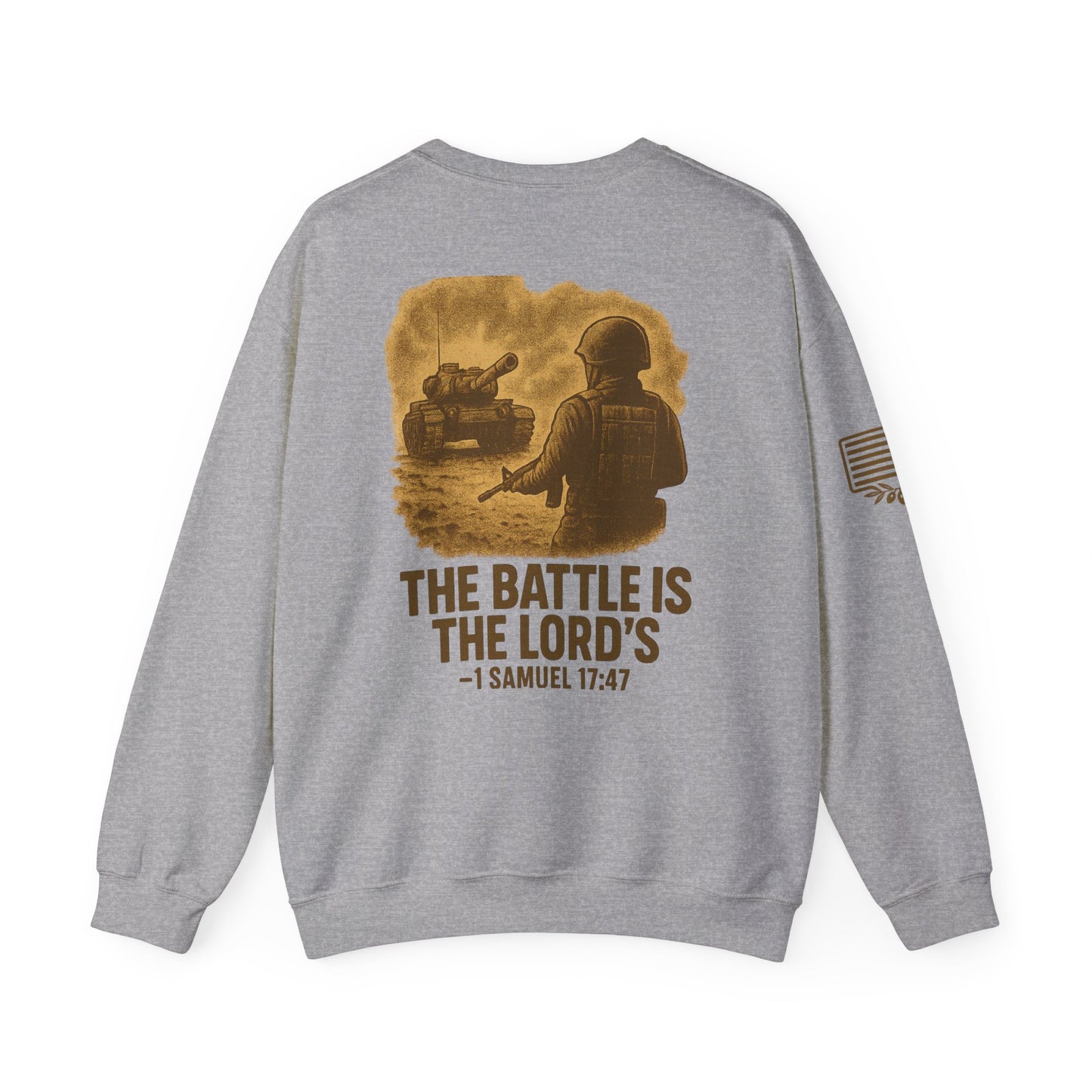 1 Samuel 17:47 Crewneck Sweatshirt