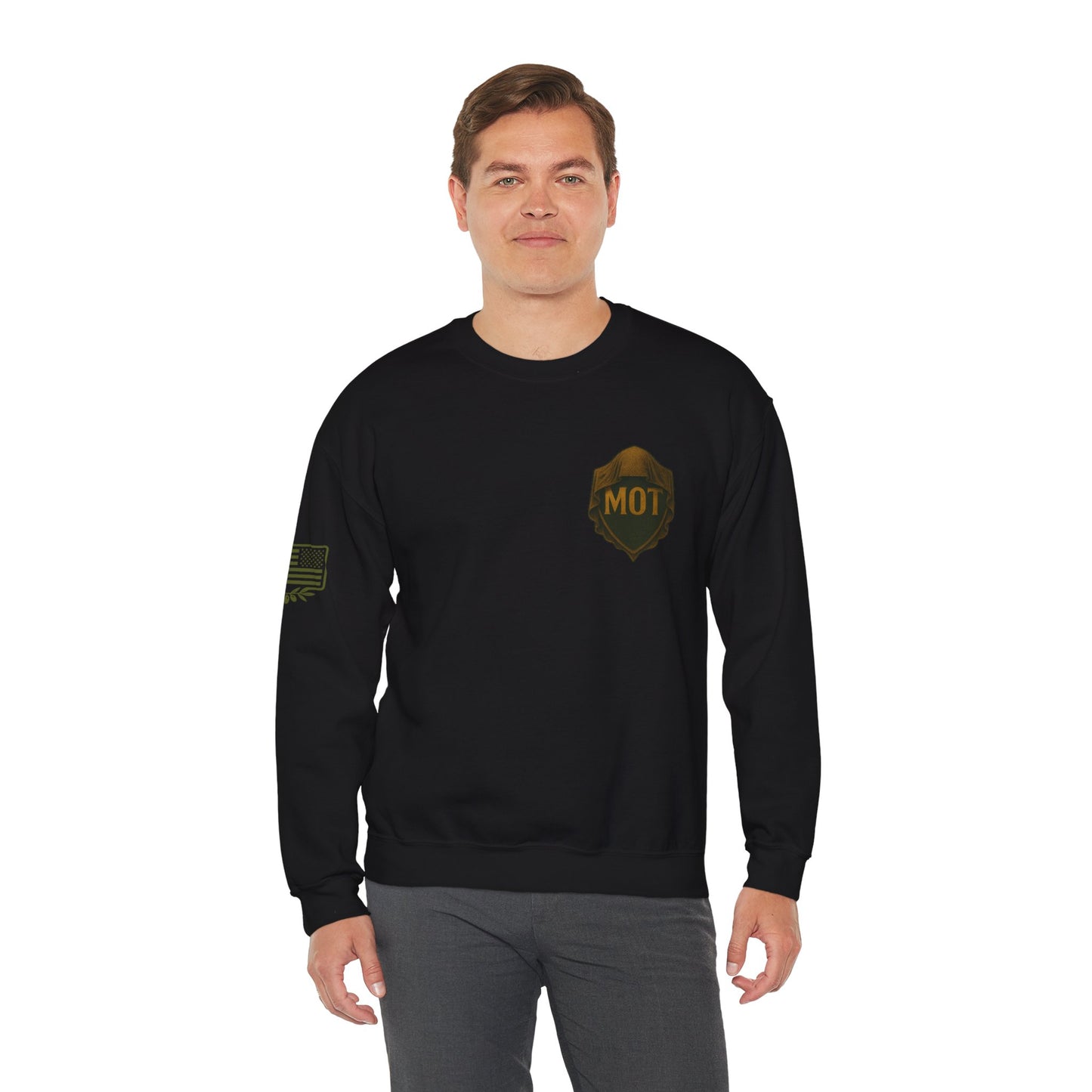 Psalm 18:16 Crewneck Sweatshirt