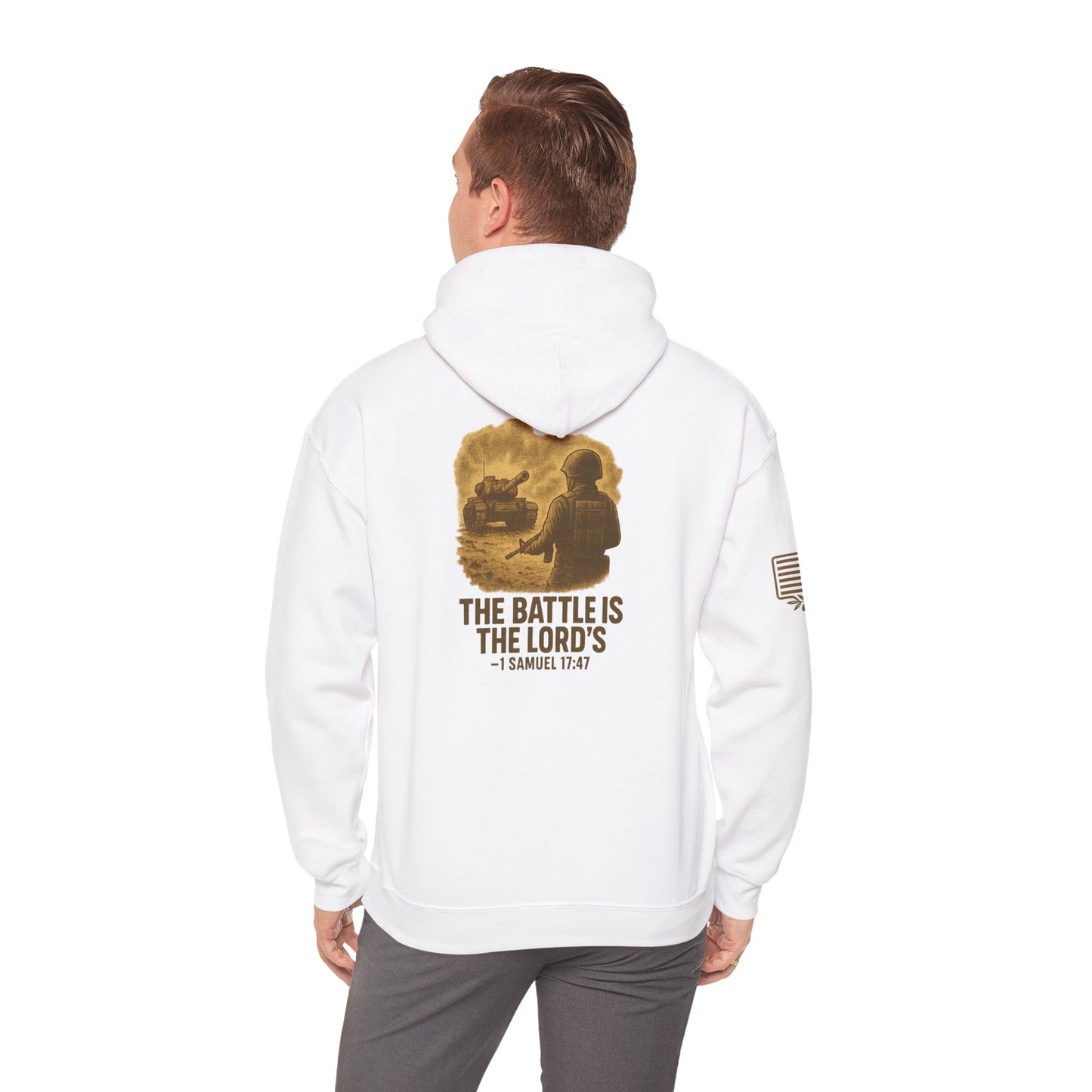 1 Samuel 17:47 Crewneck Hoodie