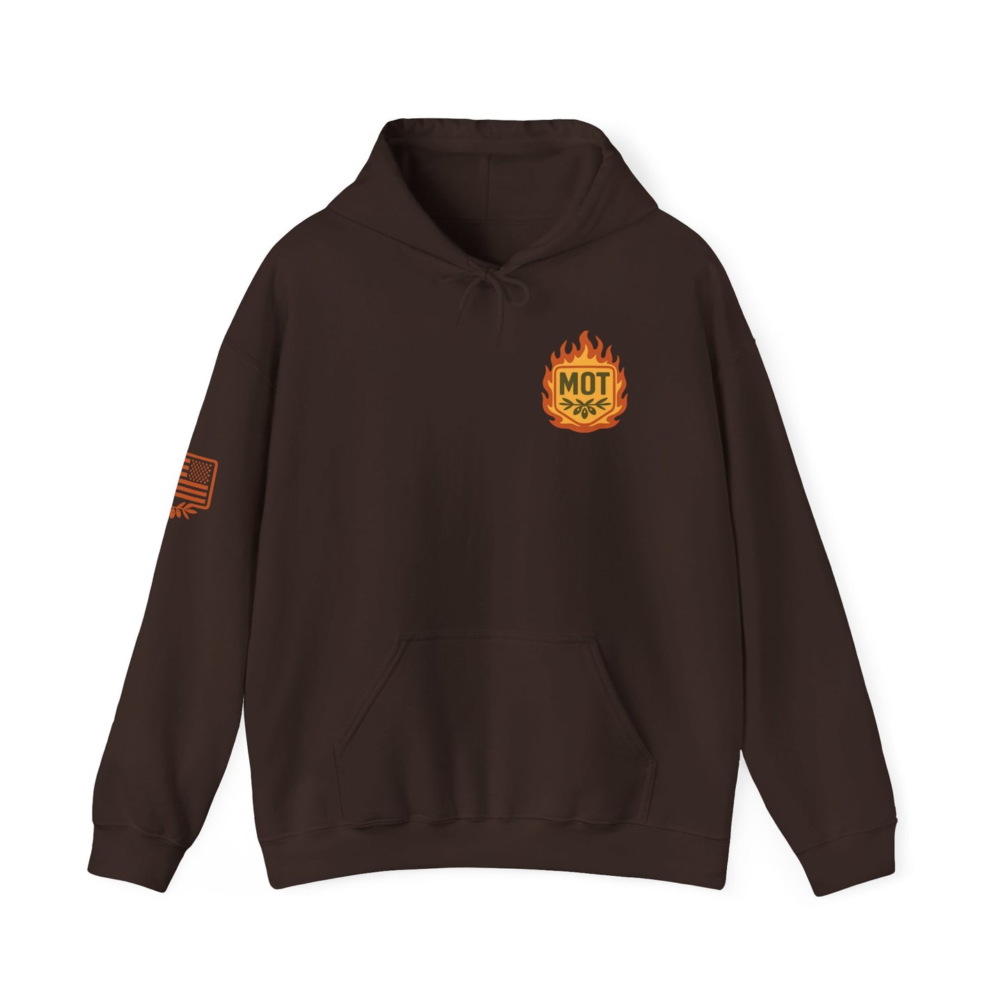 Faith In The Fire Heavy Hooded Sweatshirt