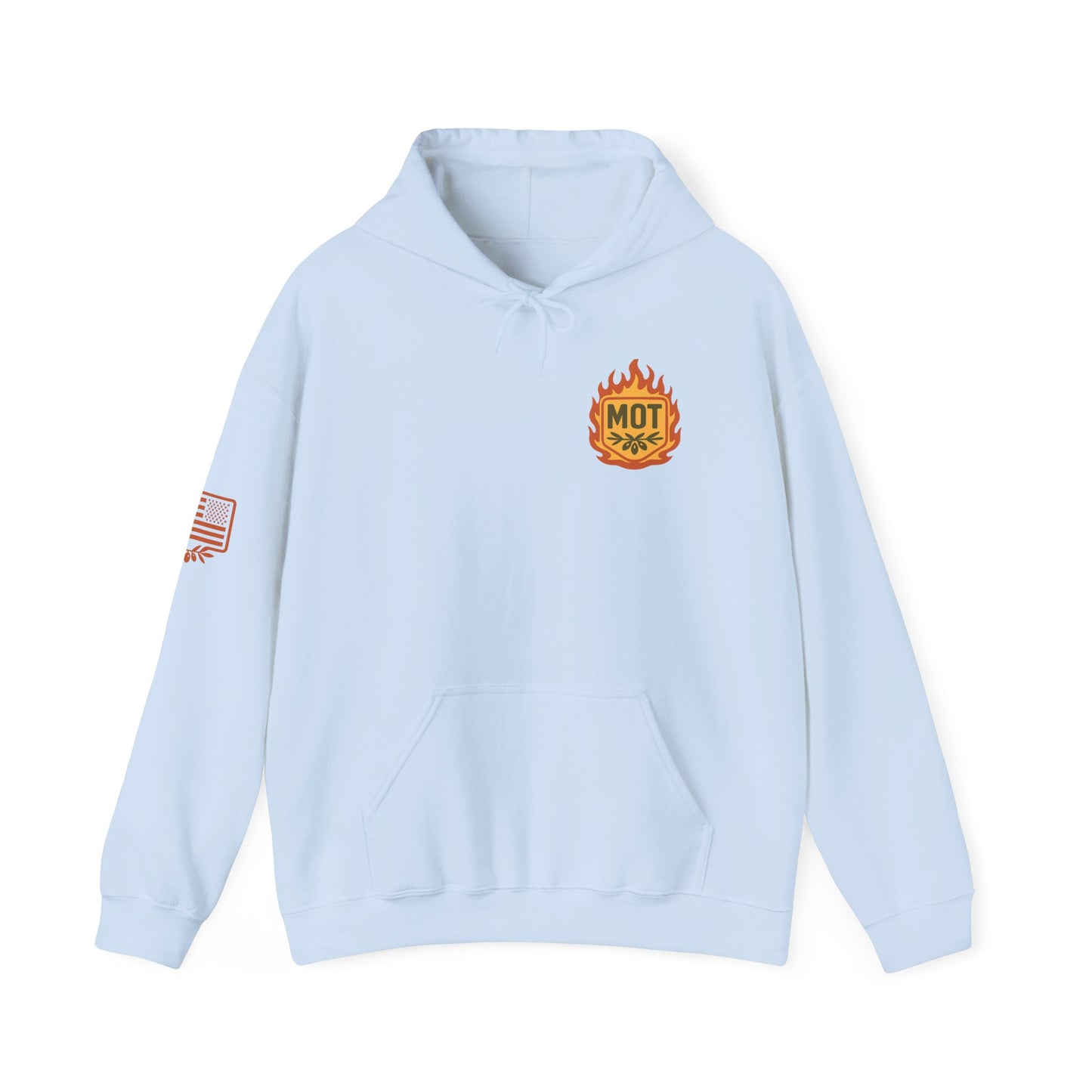 Faith In The Fire Heavy Hooded Sweatshirt