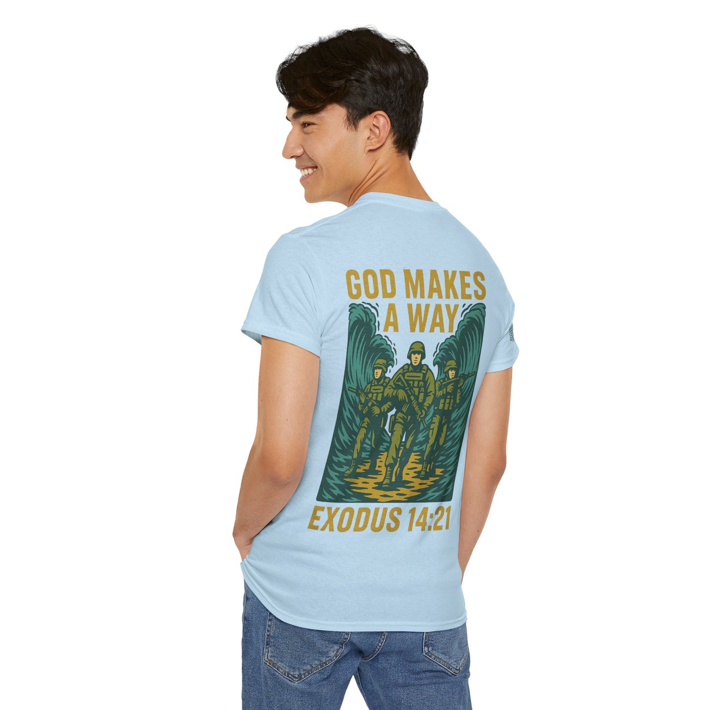 God Makes a Way Heavy Cotton Tee
