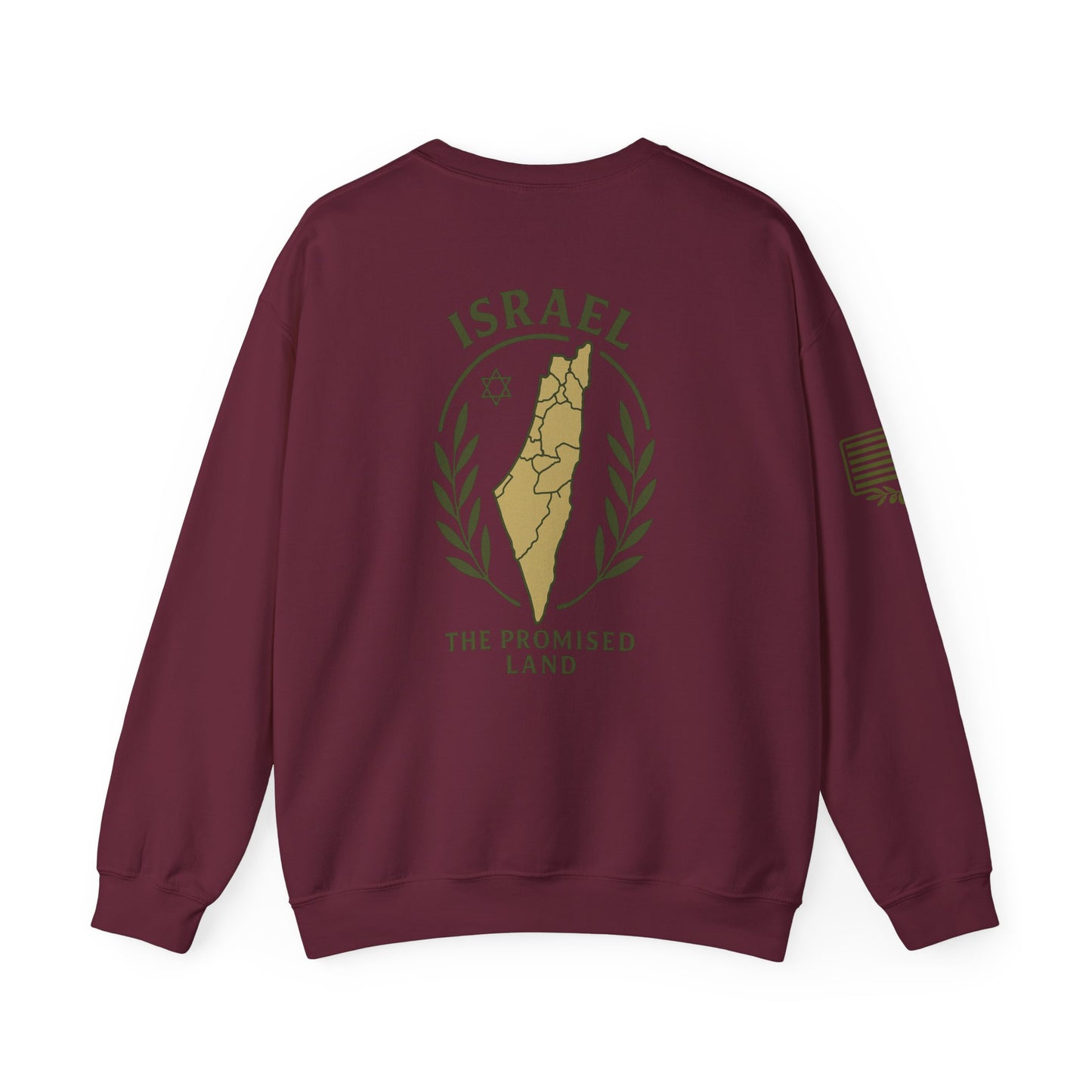 Israel The Promised Land Crewneck Sweatshirt