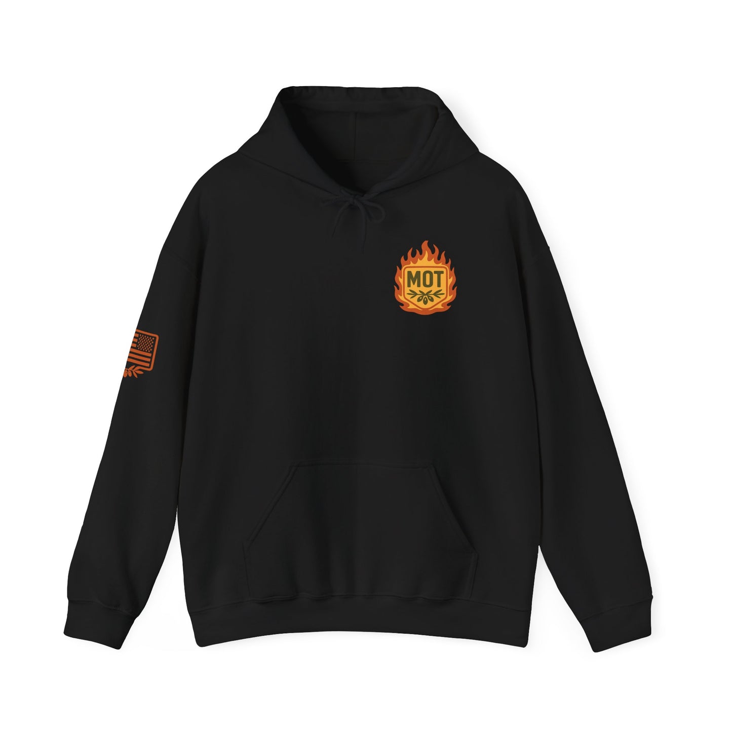 Faith In The Fire Heavy Hooded Sweatshirt