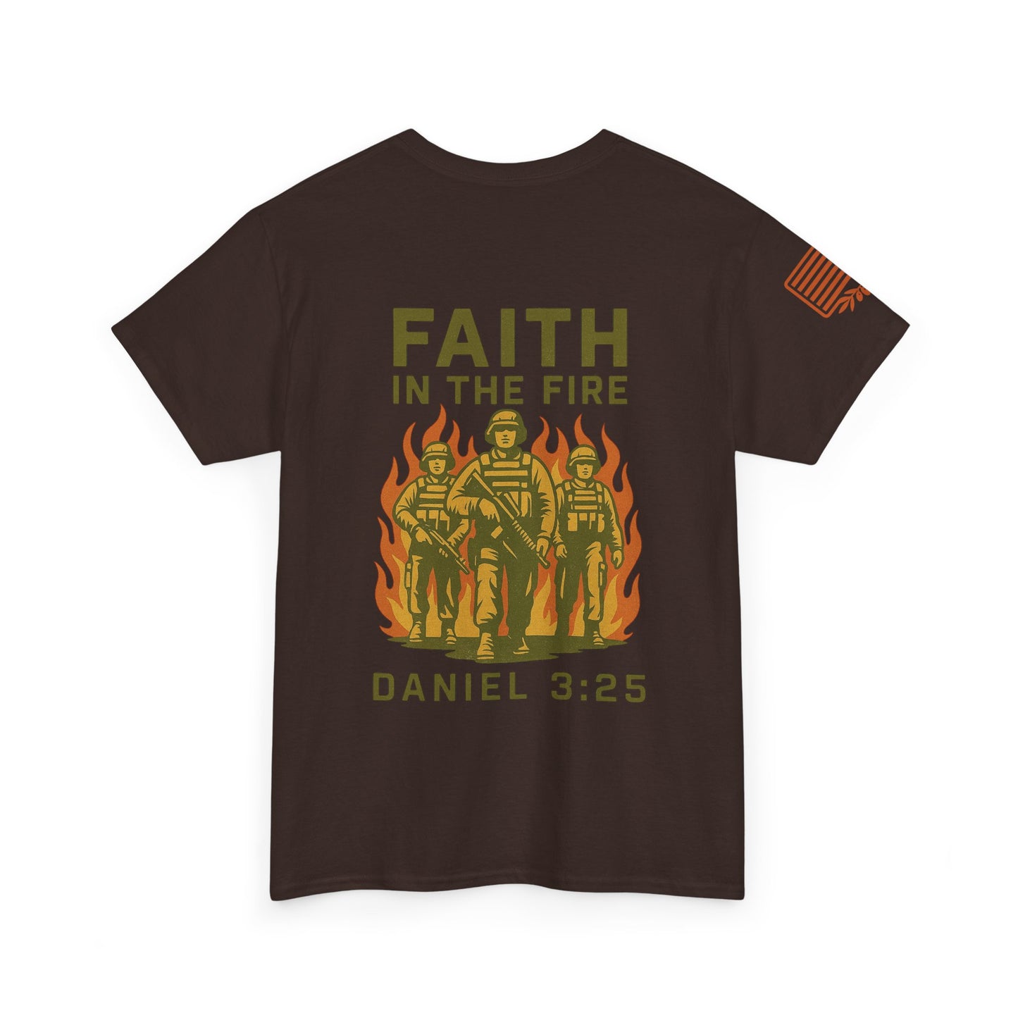 Faith In The Fire Heavy Cotton Tee