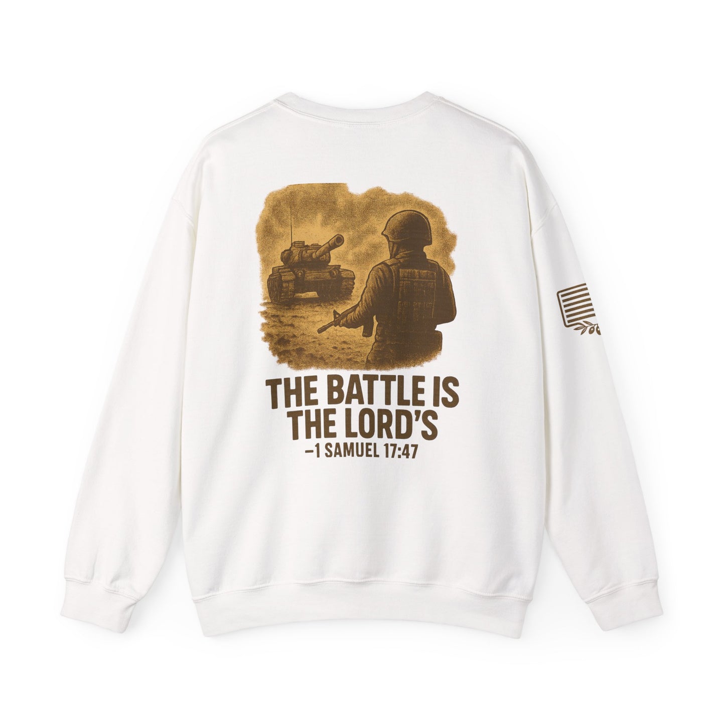 1 Samuel 17:47 Crewneck Sweatshirt