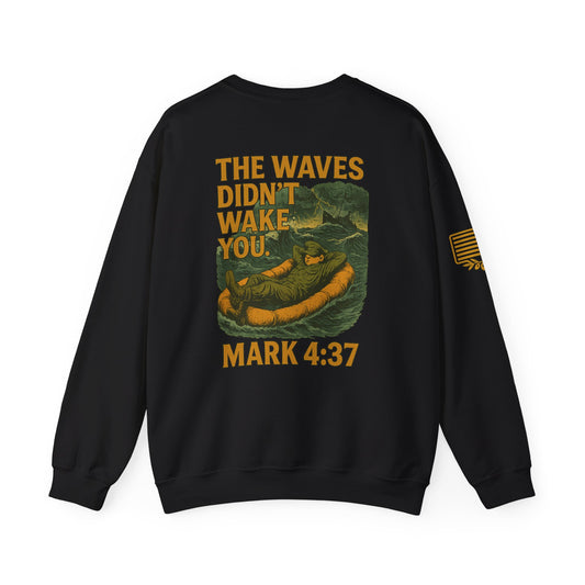 Mark 4:37 Crewneck Sweatshirt