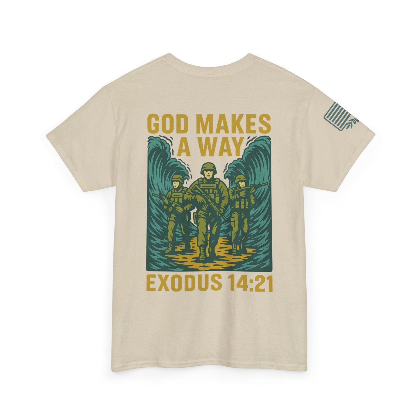 God Makes a Way Heavy Cotton Tee