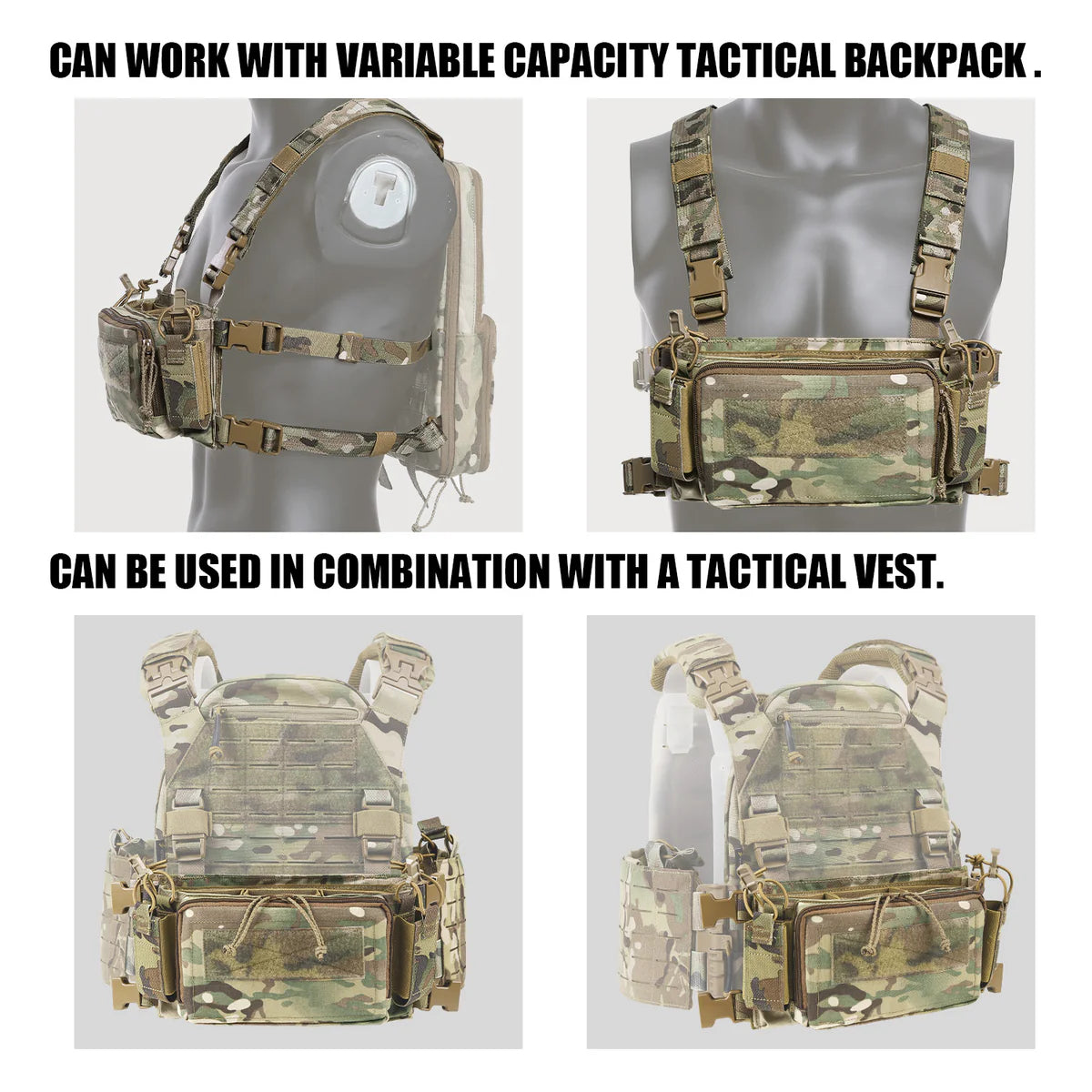 VOTAGOO D3CRM Tactical Chest Rig
