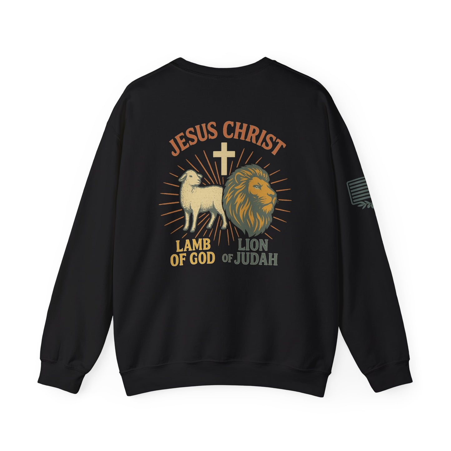 Lamb and Lion Crewneck Sweatshirt