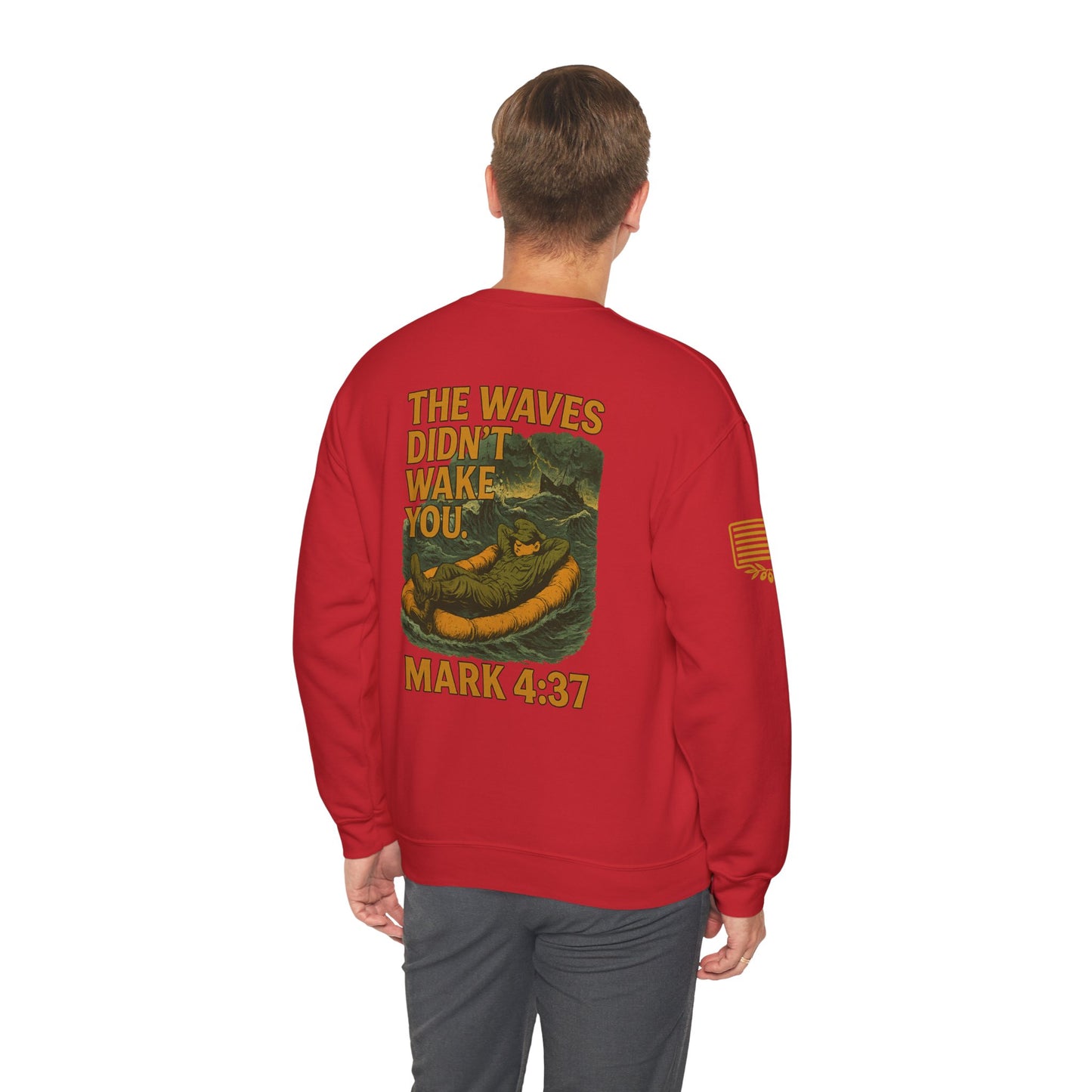 Mark 4:37 Crewneck Sweatshirt