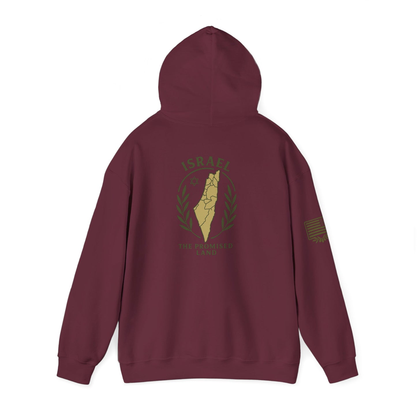 Israel The Promised Land Crewneck Hoodie
