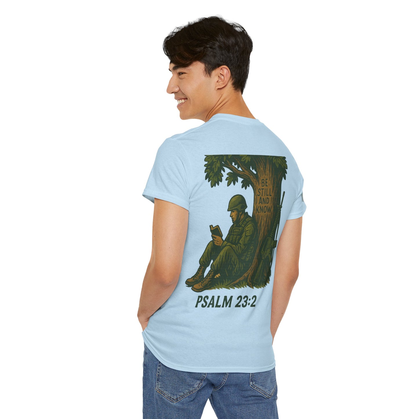 Be Still and Know Heavy Cotton Tee